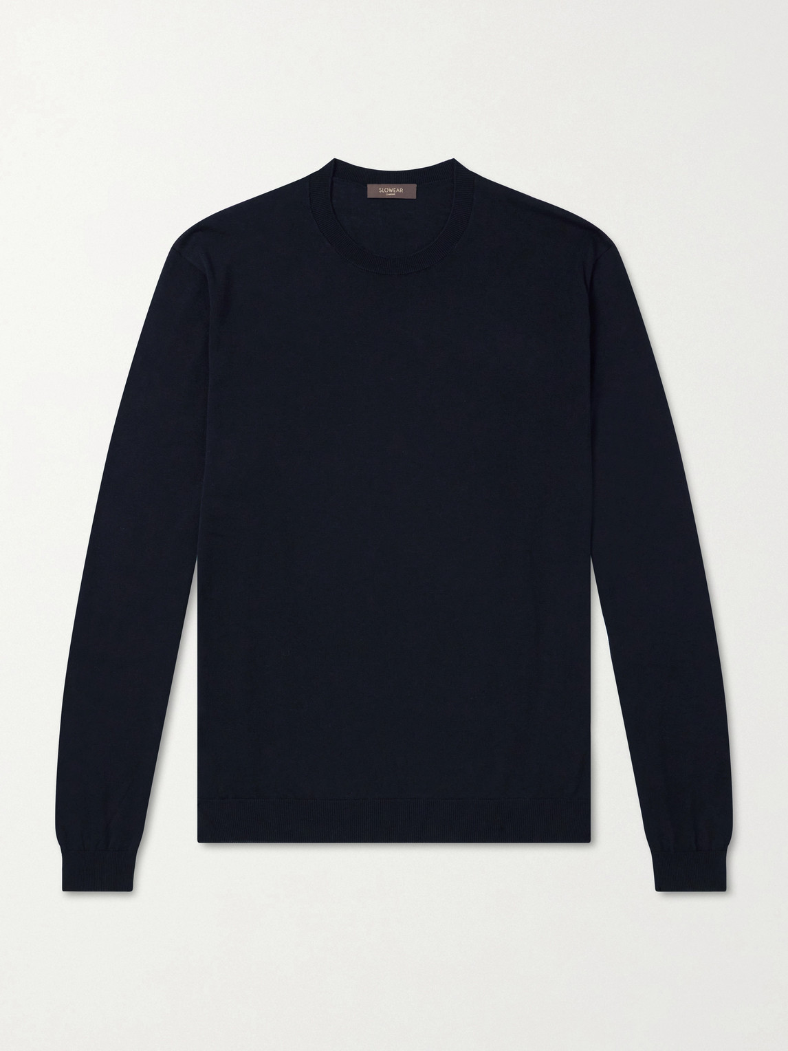 Slowear Cotton and Silk-Blend Sweater IT 48