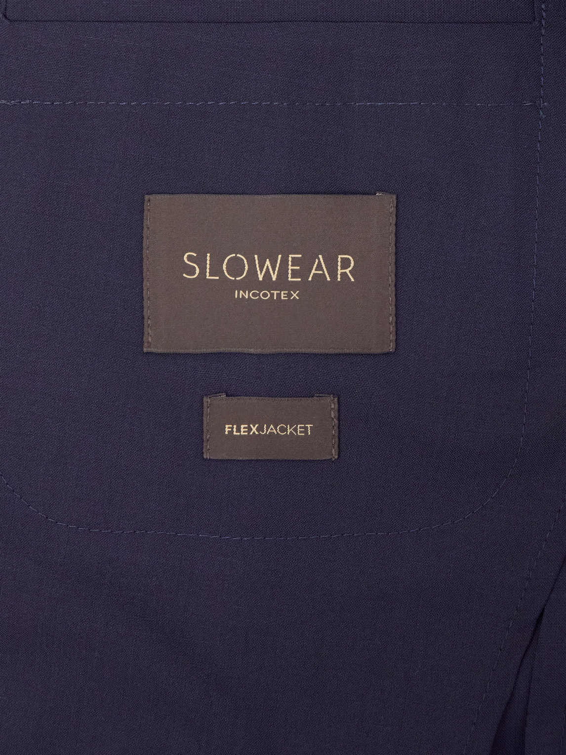 Slowear Wool-blend Suit Jacket In Blue