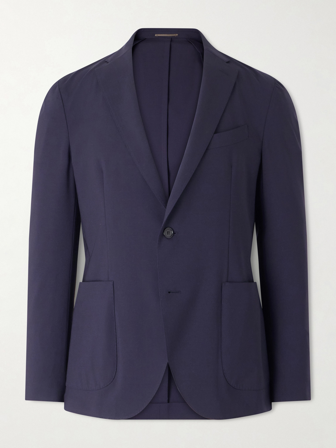 Slowear Wool-blend Suit Jacket In Blue