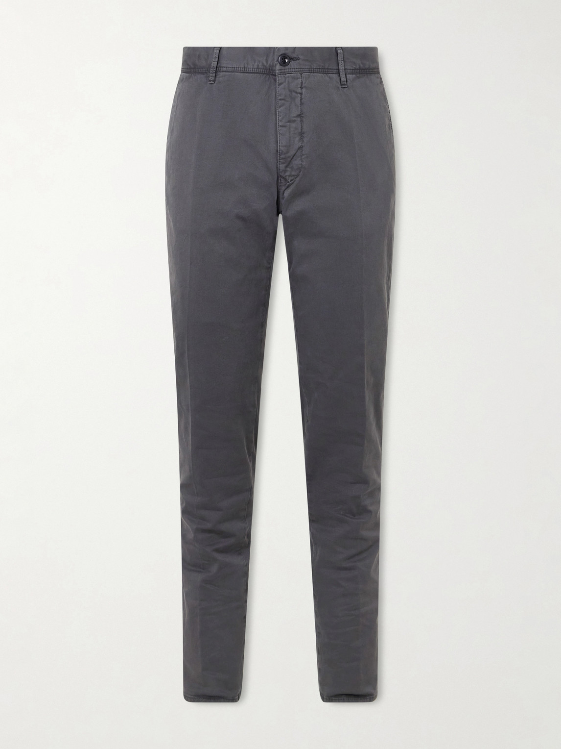 Slowear Slim-Fit Tapered Stretch-Cotton Gabardine Trousers UK/US 34