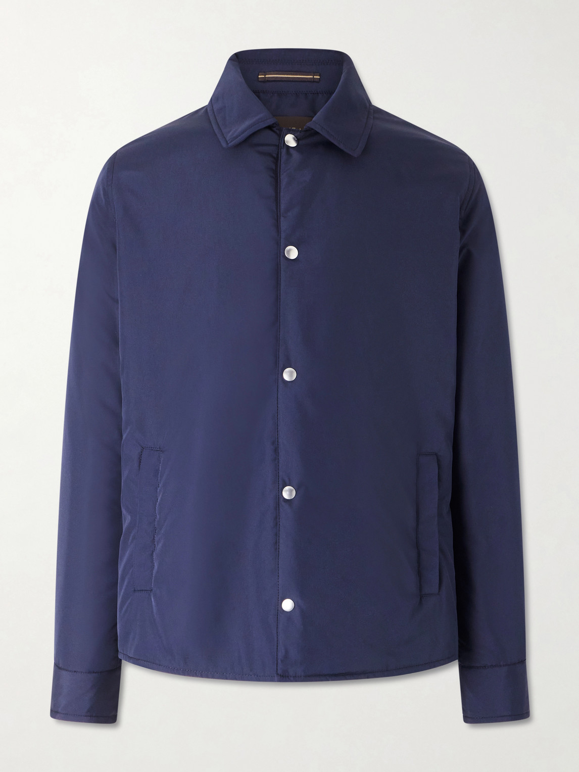Slowear Padded Shell Overshirt In Blue