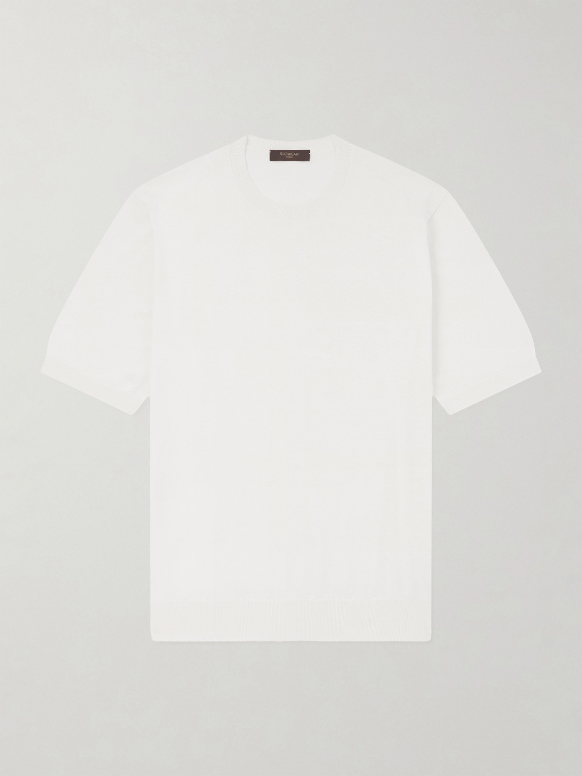 Slowear Cotton and Silk-Blend T-Shirt IT 50