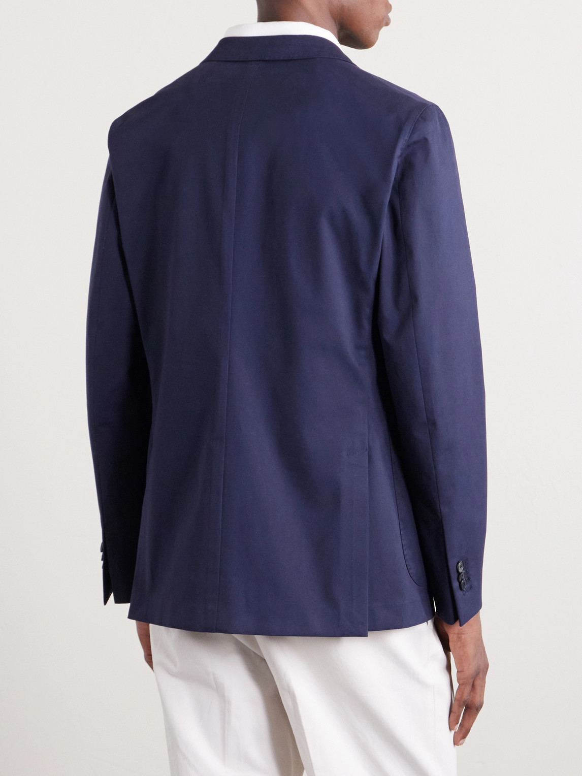  Slowear - Cotton-blend Suit Jacket - Men - Blue - It 46 