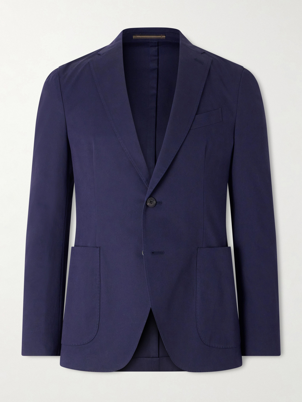 Slowear Cotton-blend Suit Jacket In Blue