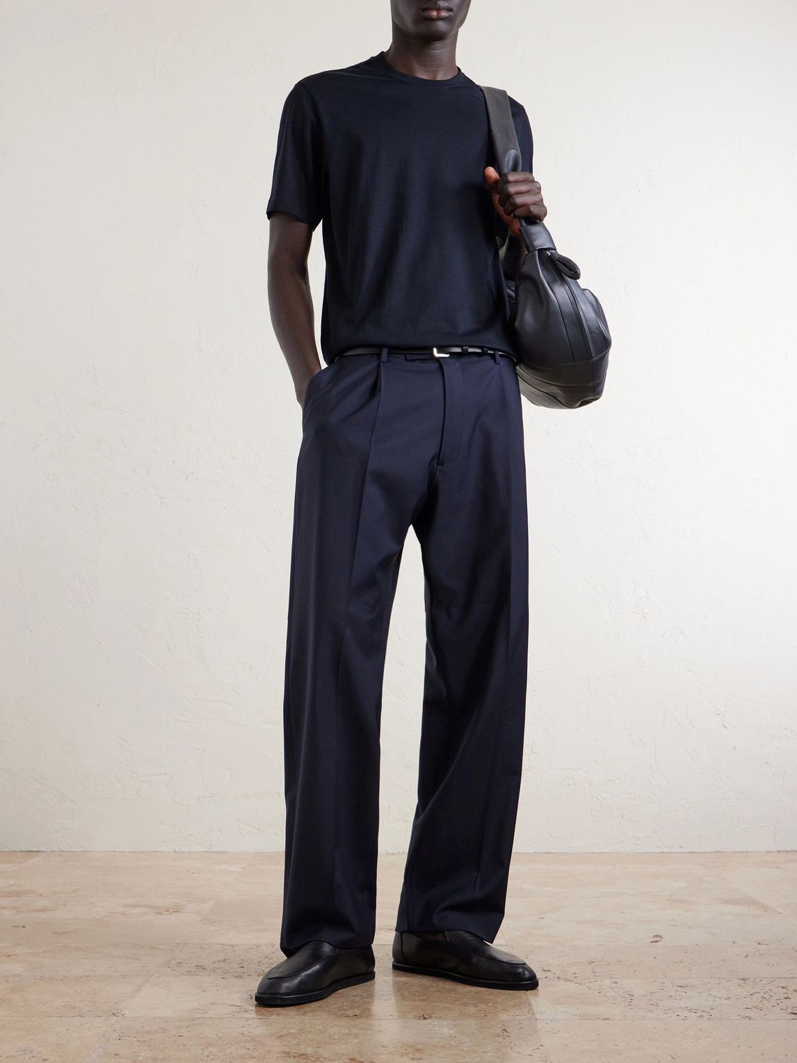 Zanone Cotton And Silk-Blend Jersey T-Shirt