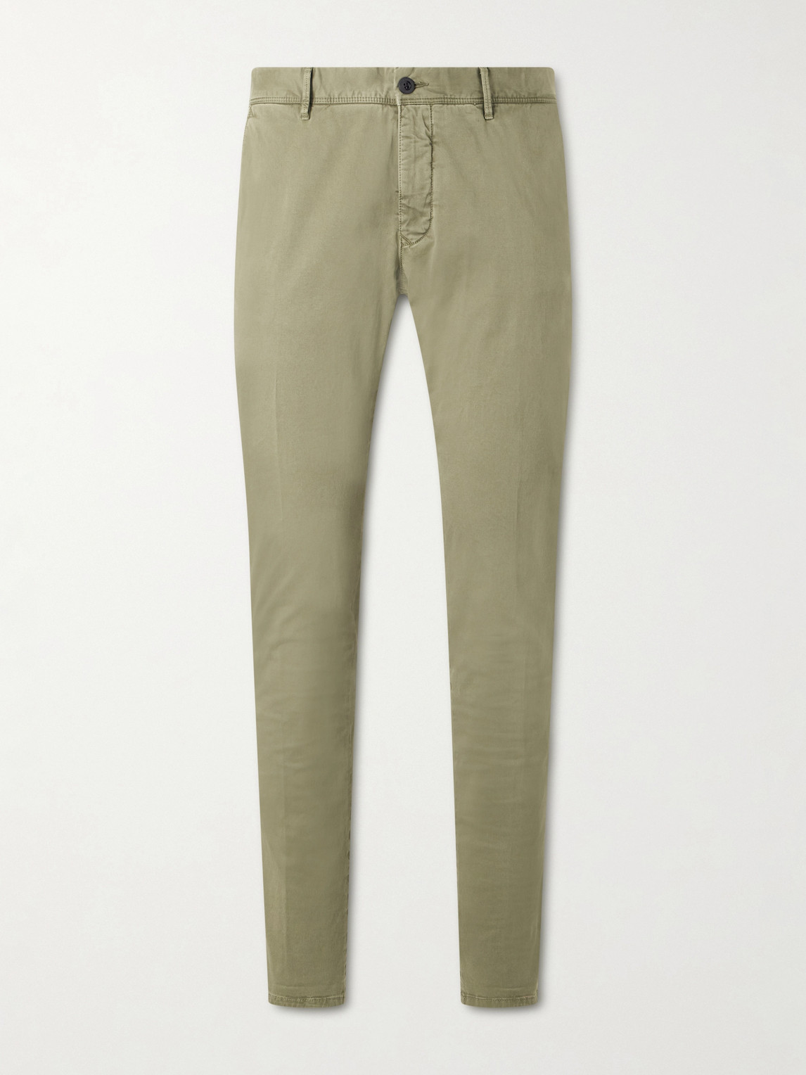 Slowear Slim-Fit Tapered Stretch-Cotton Gabardine Trousers UK/US 33