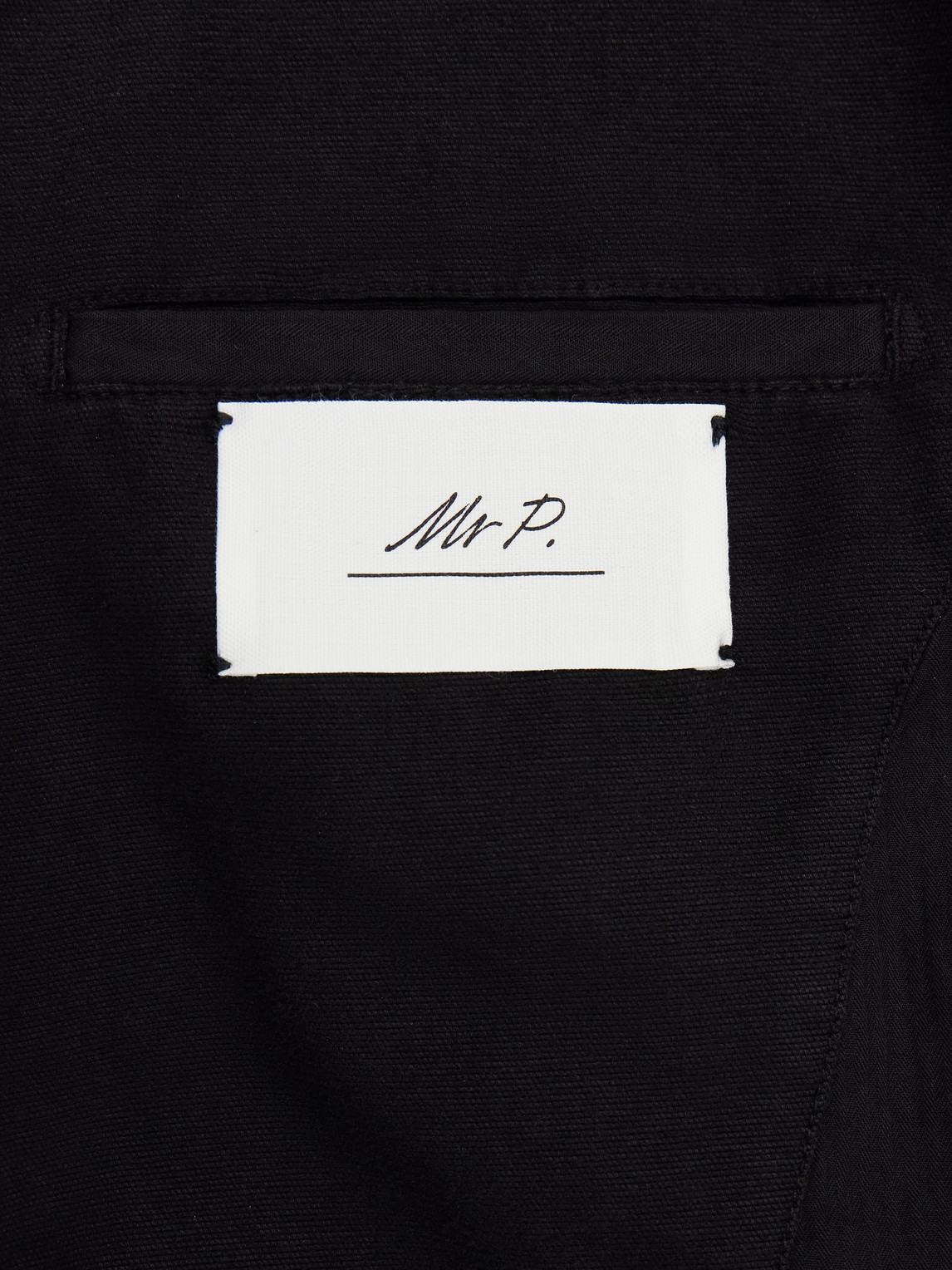 Mr P. - Corduroy-Trimmed Organic Cotton Coach Jacket