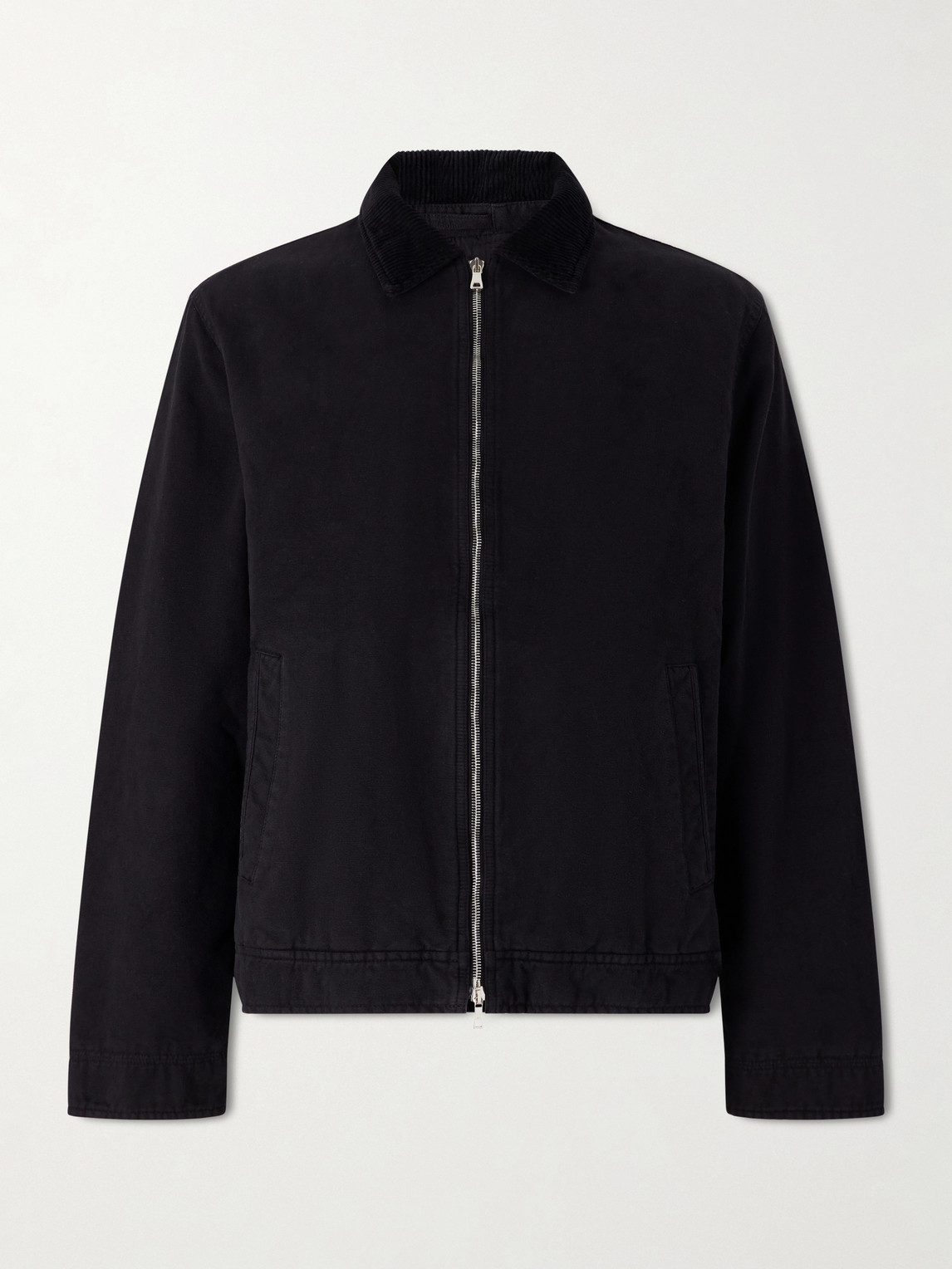 MR P. Corduroy-Trimmed Organic Cotton Coach Jacket - Men