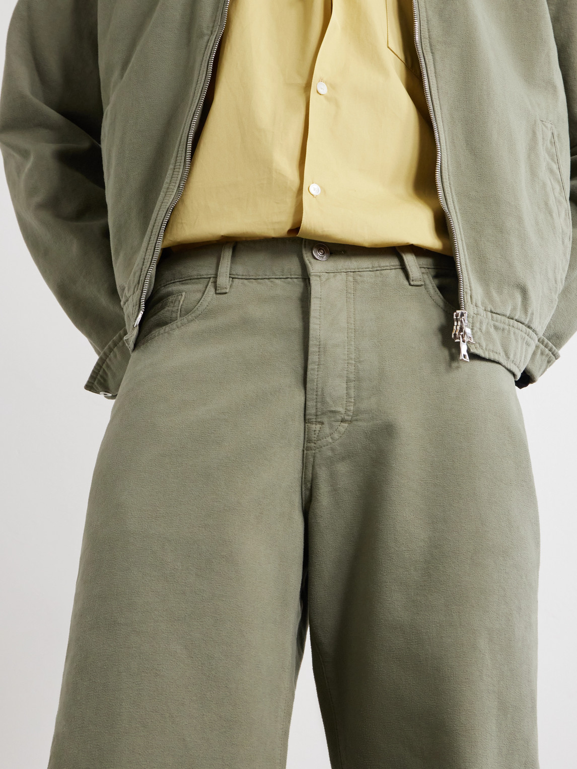 Mr P. - Edward Straight-Leg Linen Trousers
