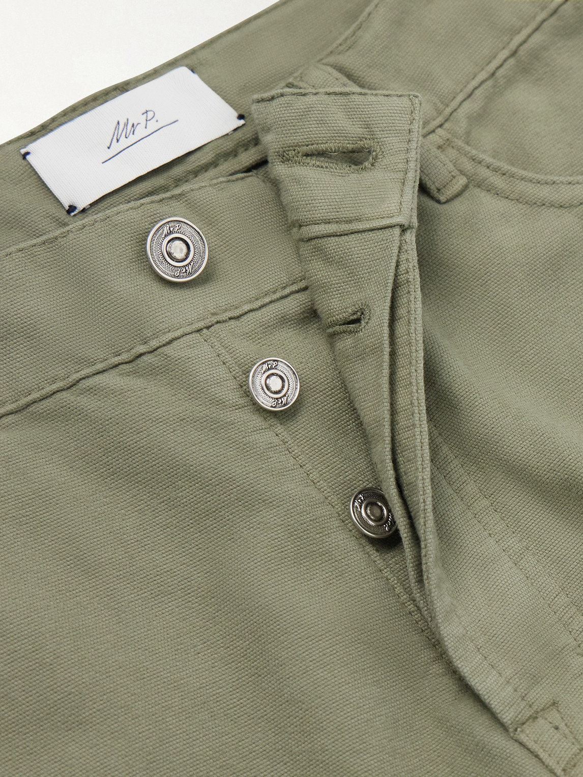 Mr P. - Edward Straight-Leg Linen Trousers