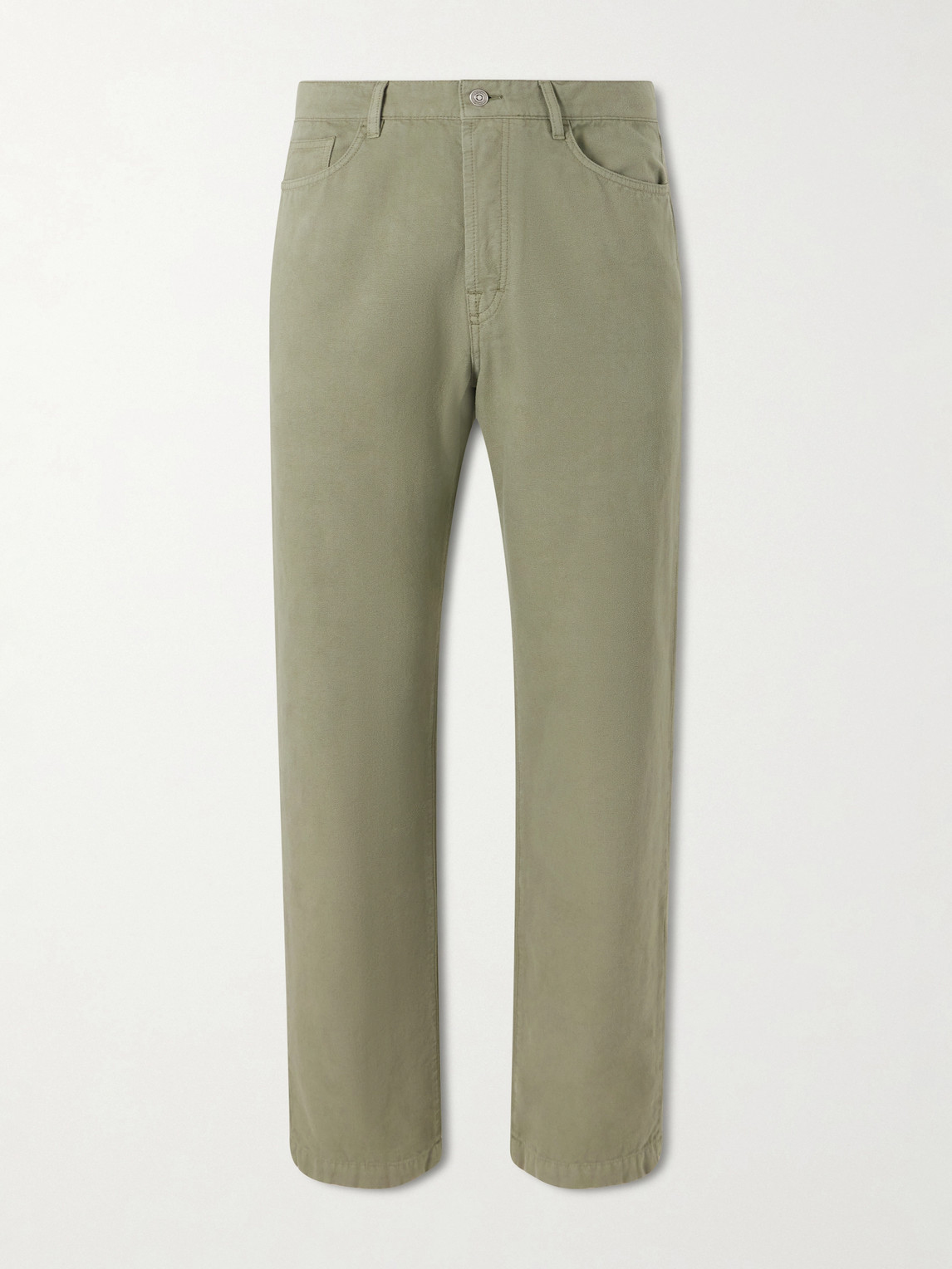 MR P. Edward Straight-Leg Linen Trousers - Men