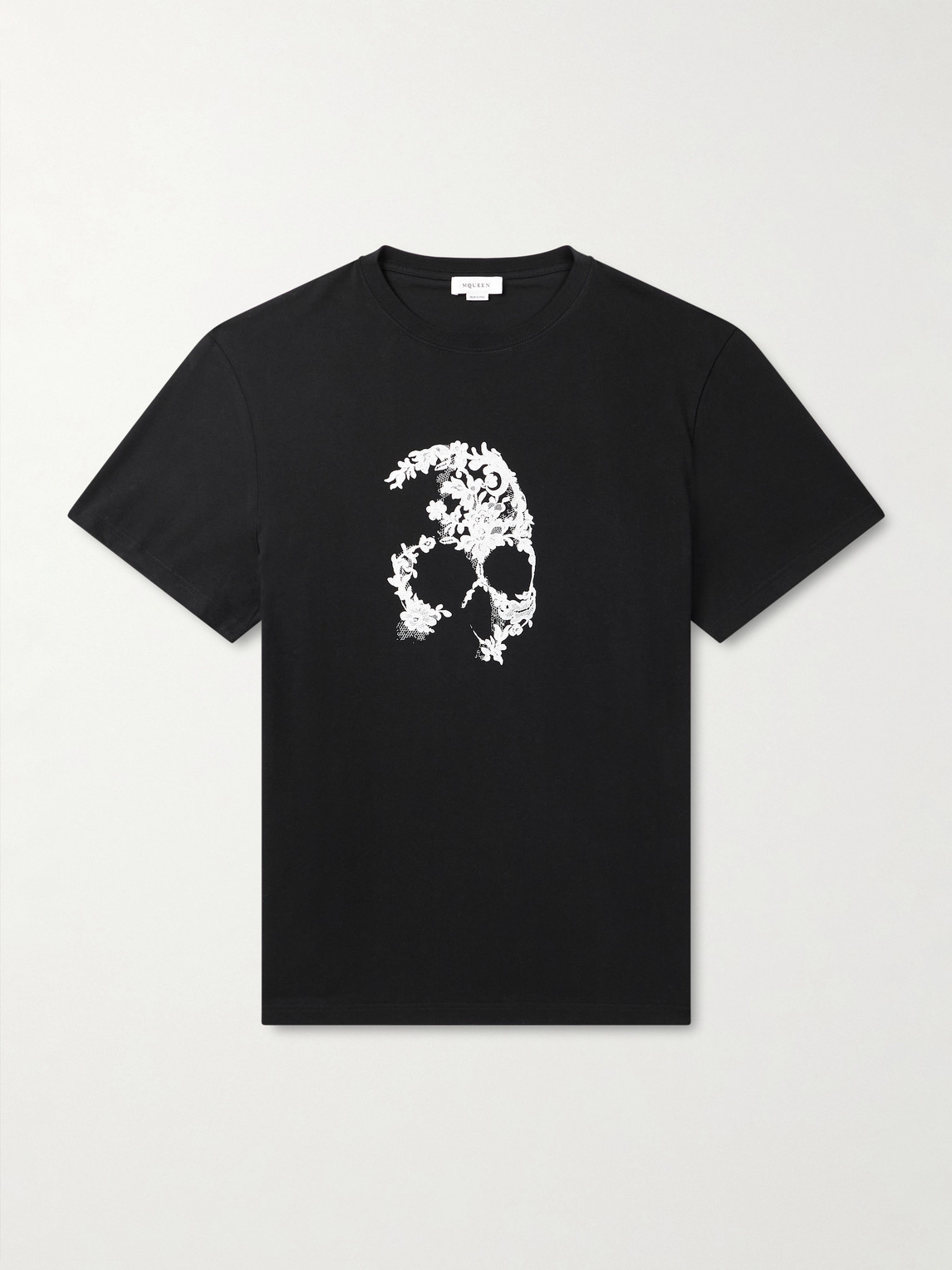McQueen Printed Cotton-Jersey T-Shirt - Men