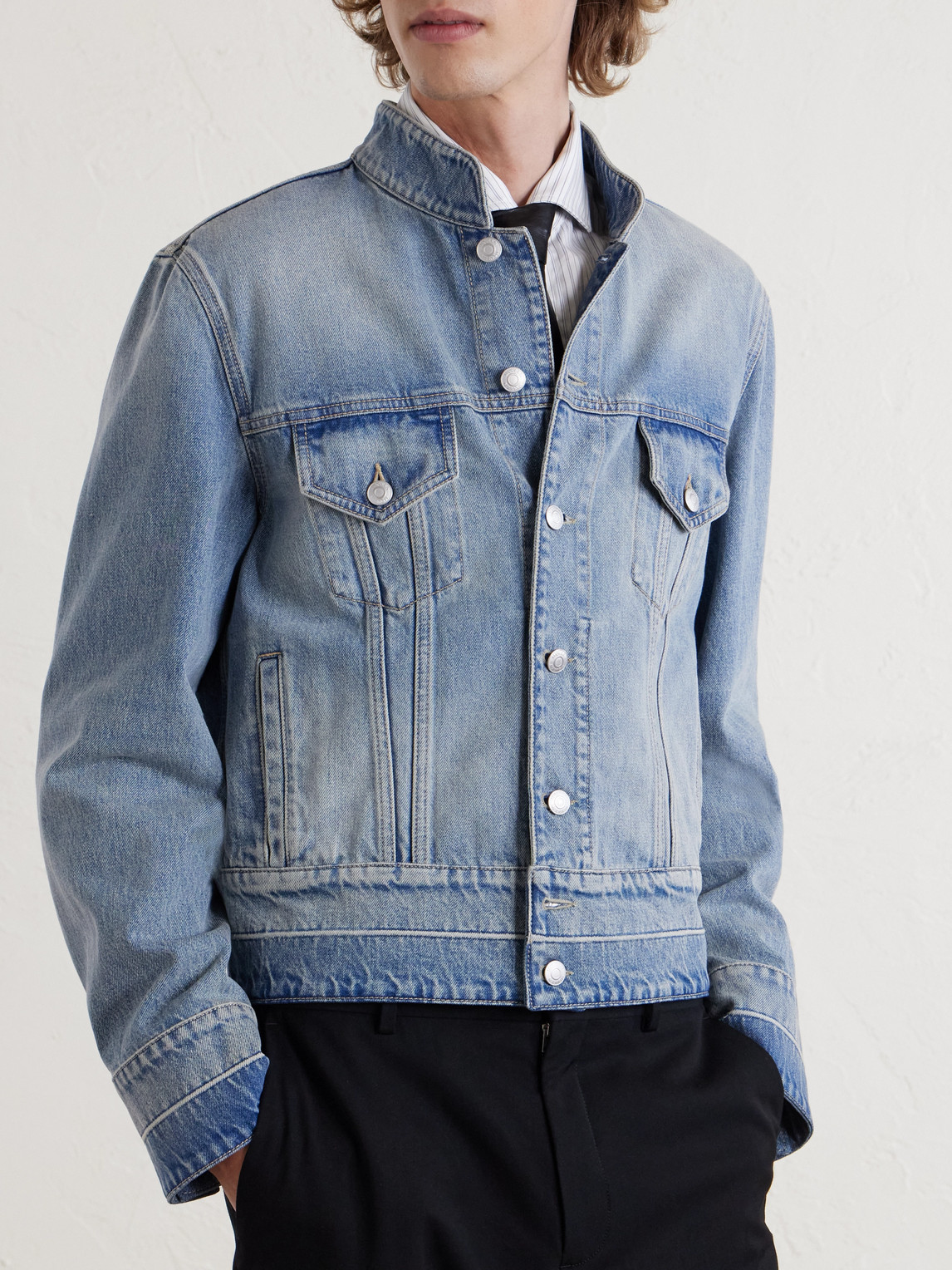  Mcqueen - Denim Jacket - Men - Blue - It 48 