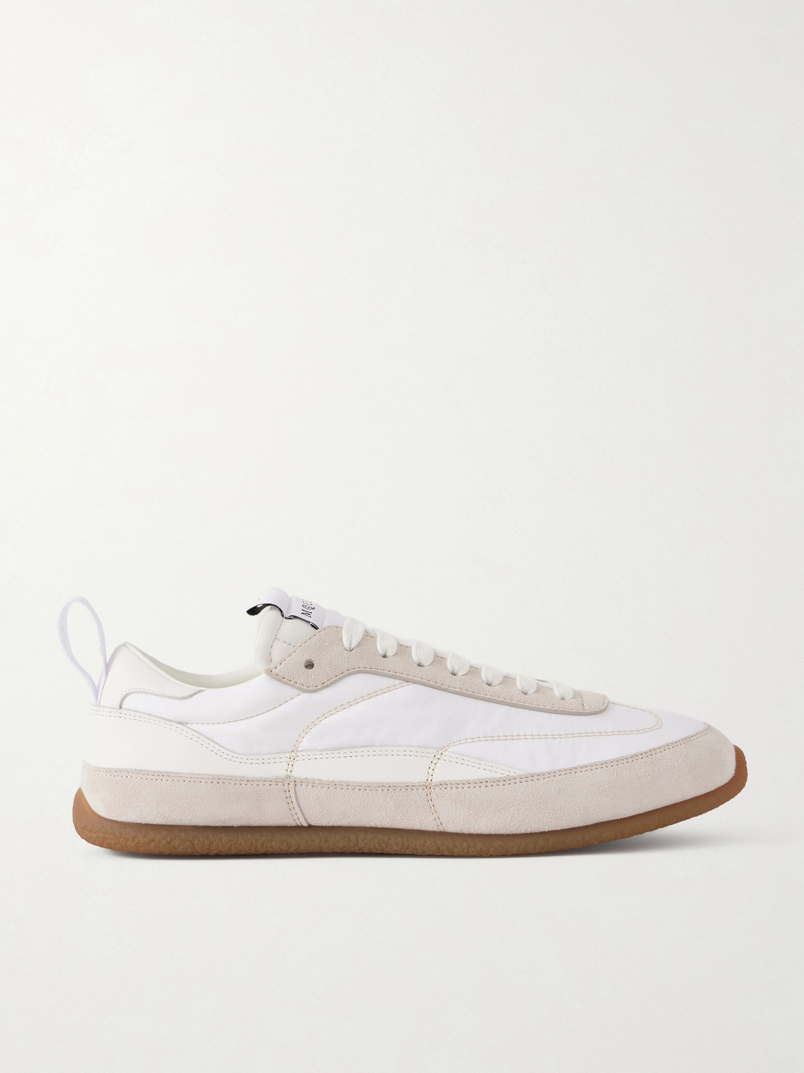 McQueen – EC1 Nylon, Suede and Leather Sneakers