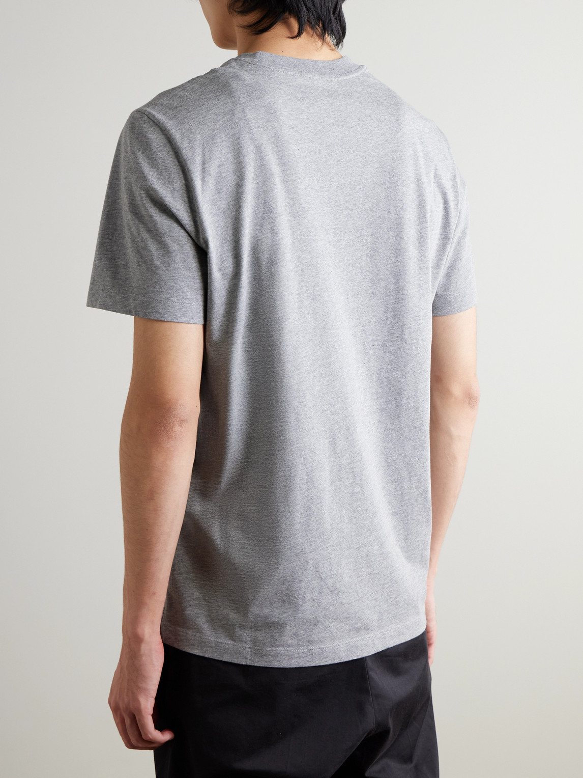 Three-Pack Logo-Appliquéd Cotton-Jersey T-Shirts
