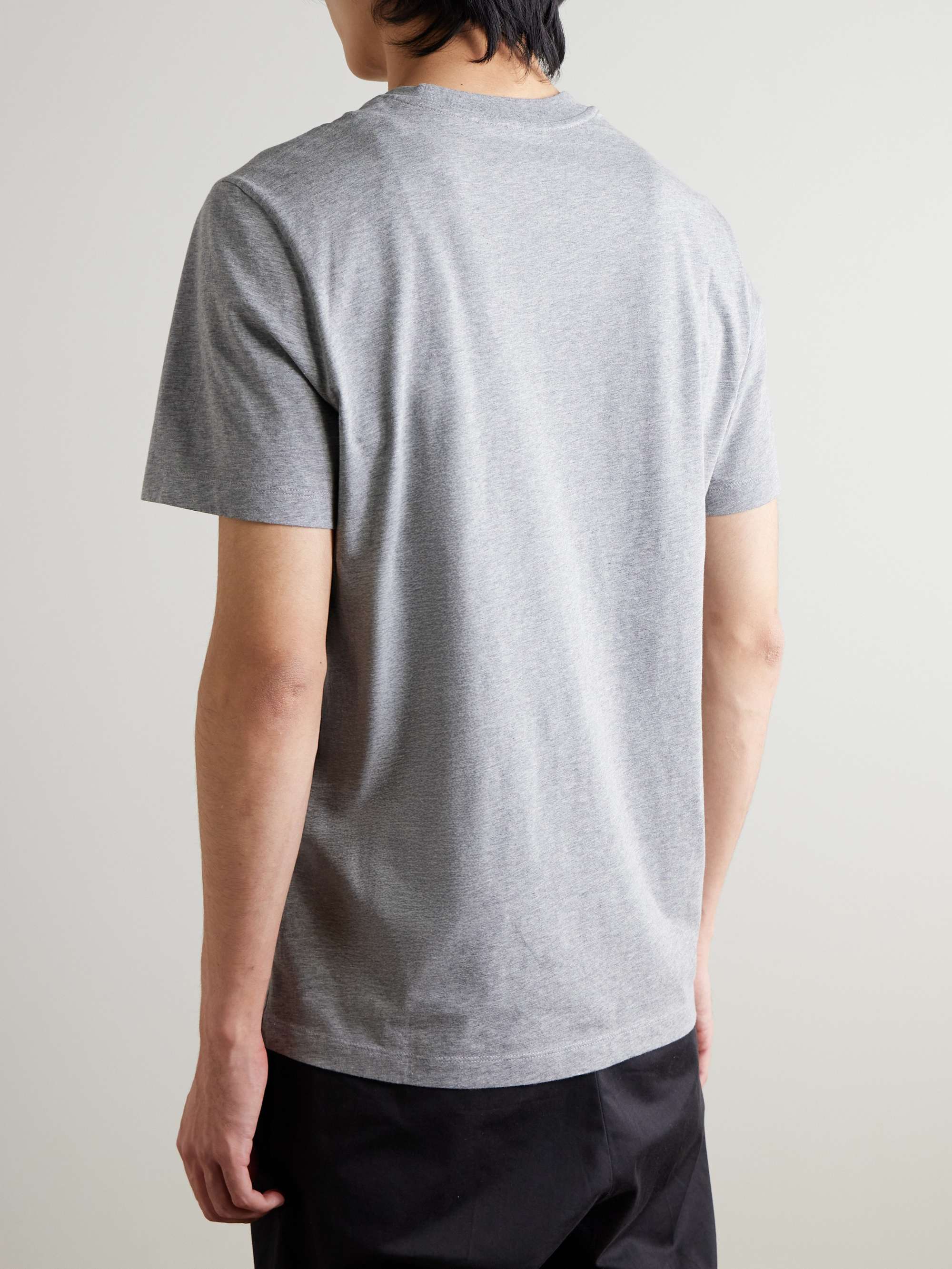 MONCLER Three-Pack Logo-Appliquéd Cotton-Jersey T-Shirts for Men