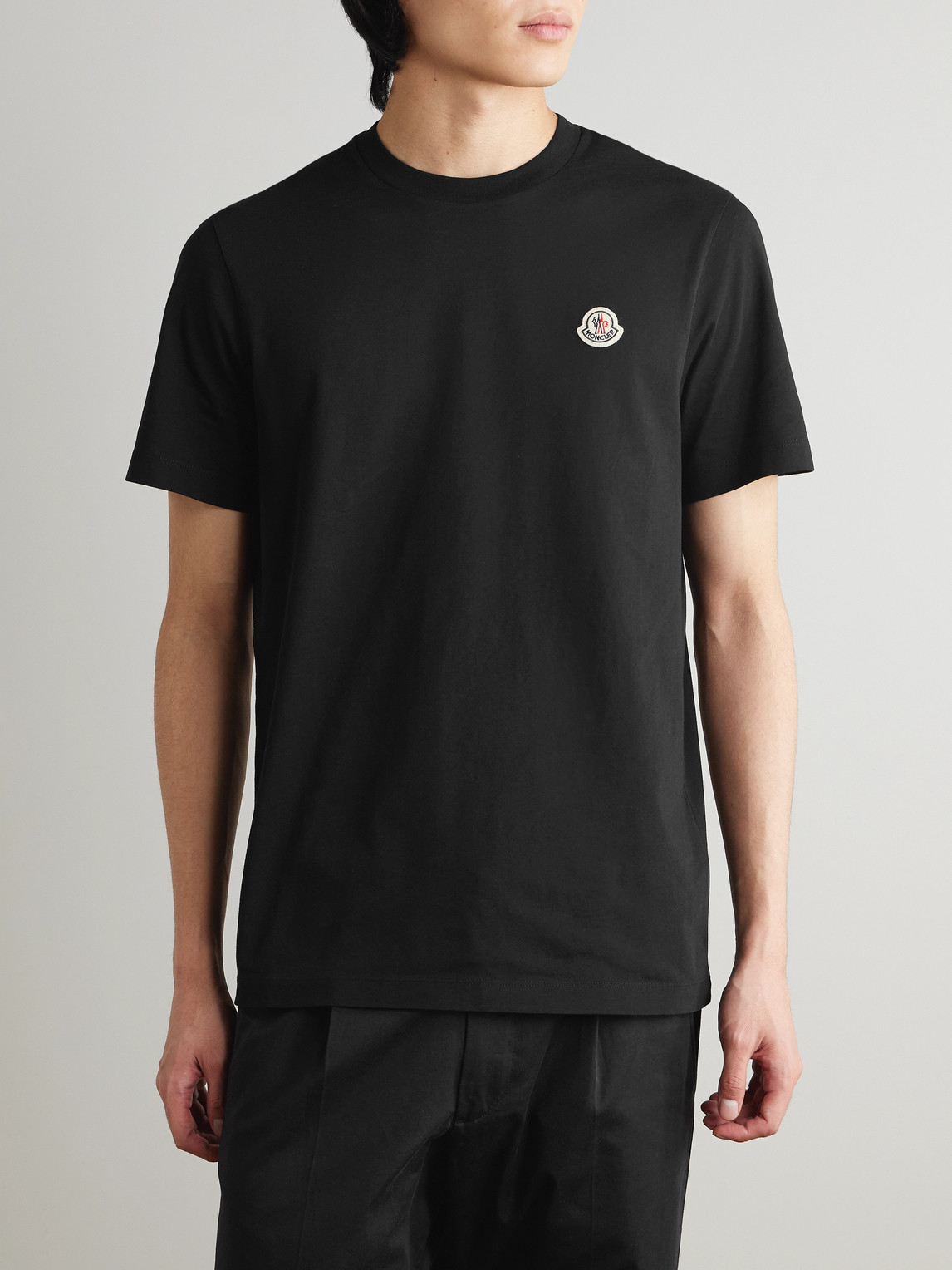 Three-Pack Logo-Appliquéd Cotton-Jersey T-Shirts