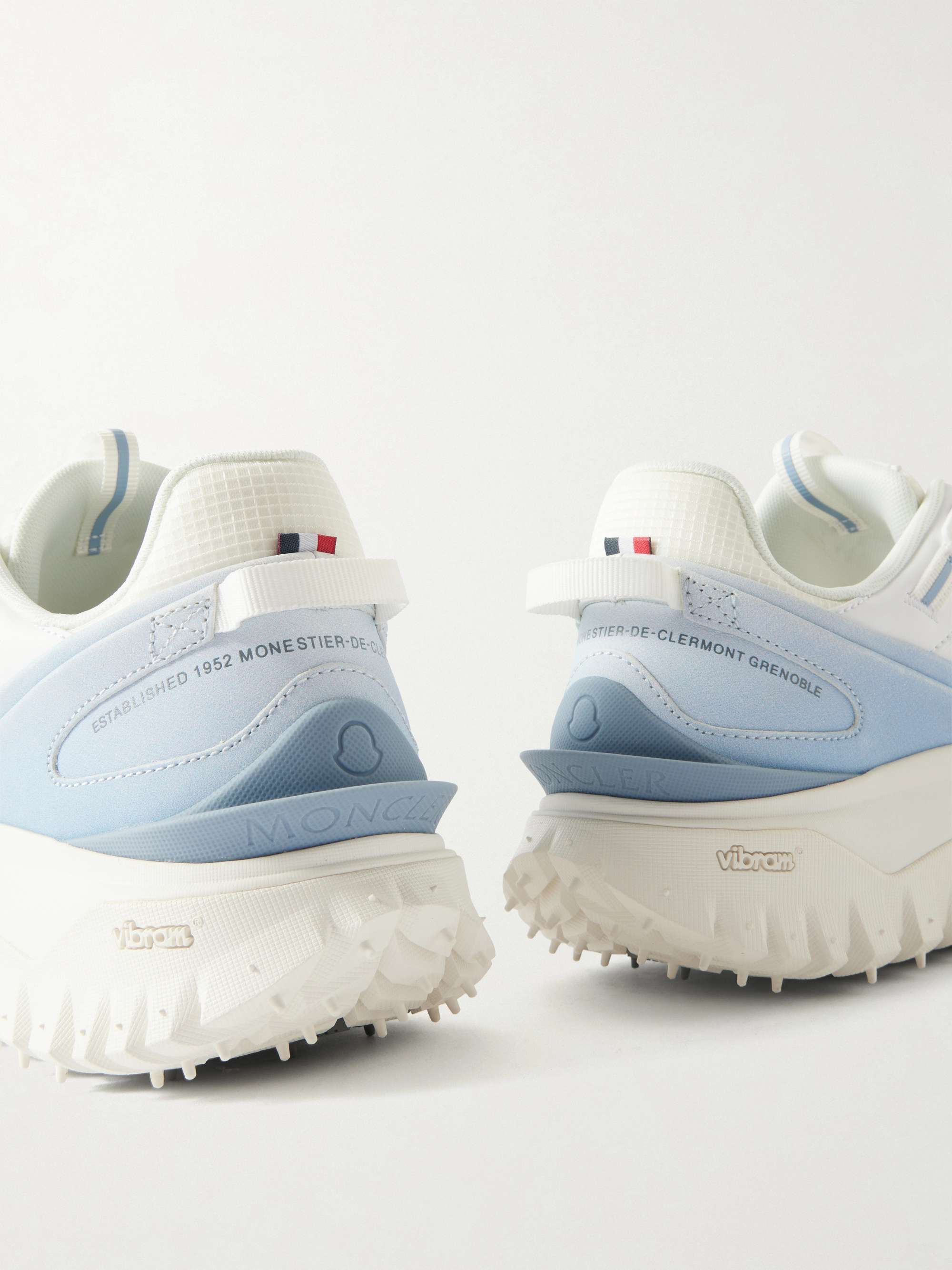 MONCLER Trailgrip GTX Leather-Trimmed Mesh and Canvas Sneakers for