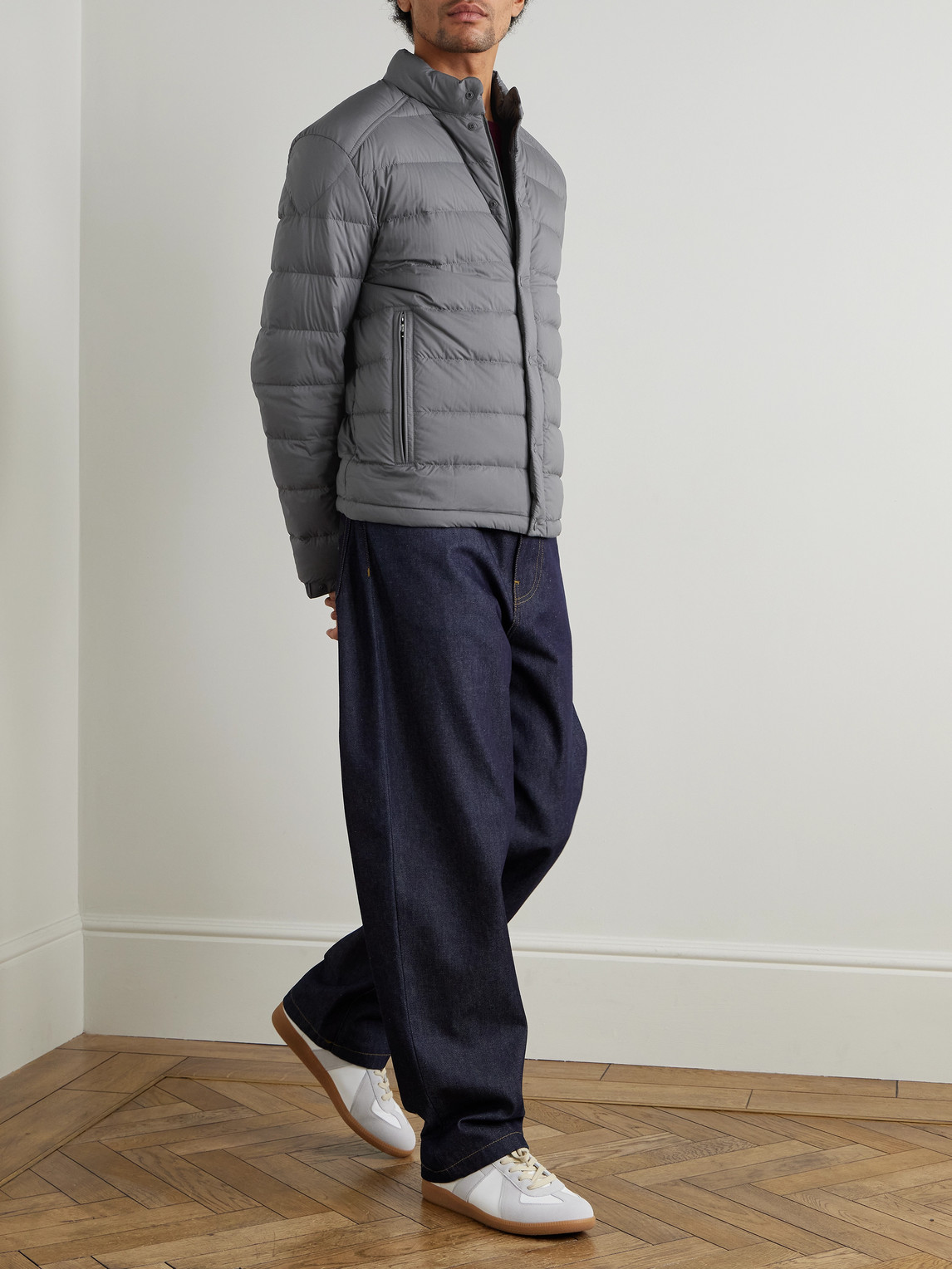 Selves Quilted Shell Down Jacket