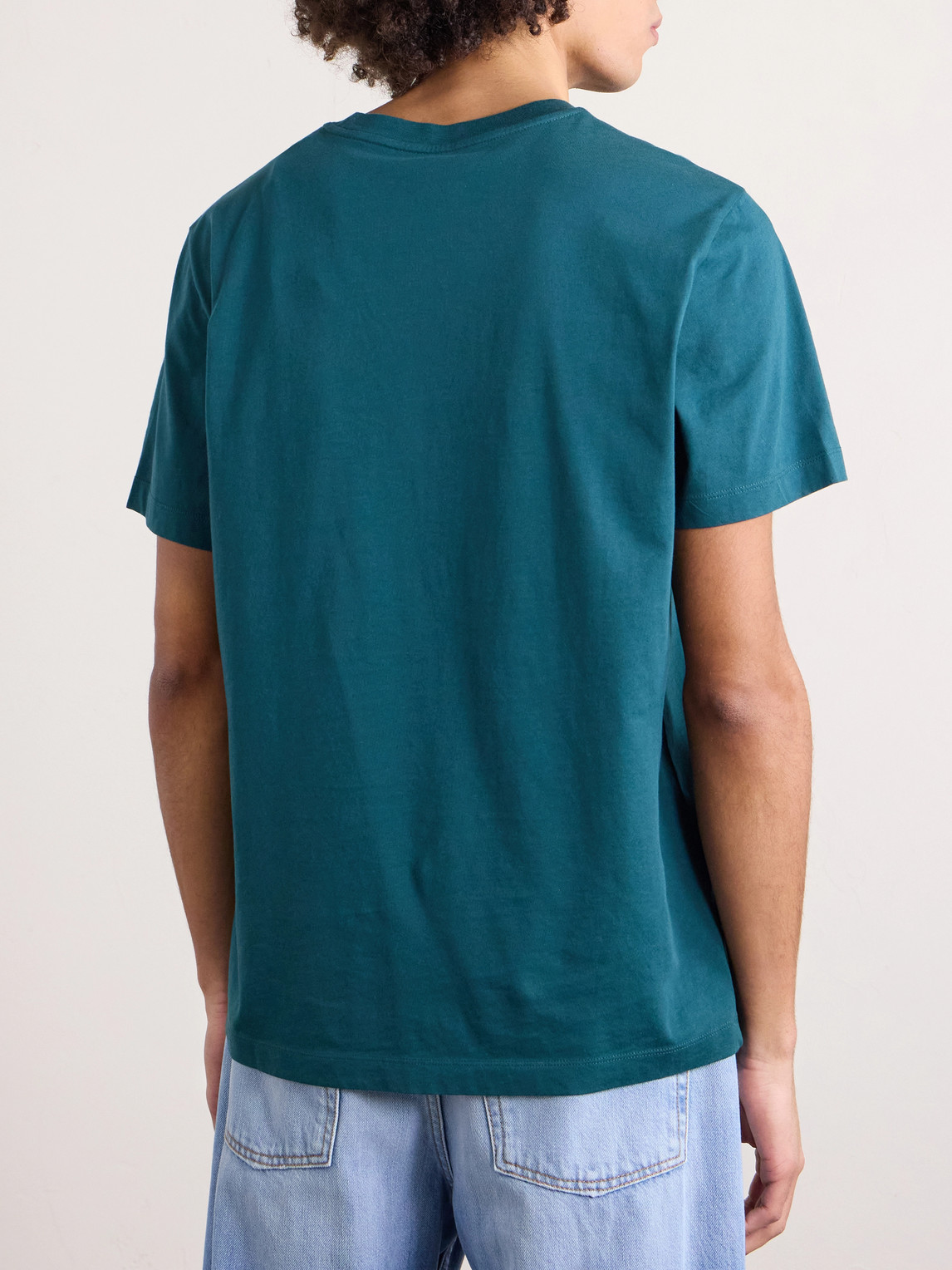 Three-Pack Logo-Appliquéd Cotton-Jersey T-Shirts