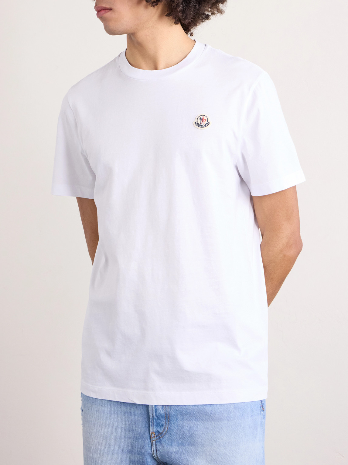 Three-Pack Logo-Appliquéd Cotton-Jersey T-Shirts