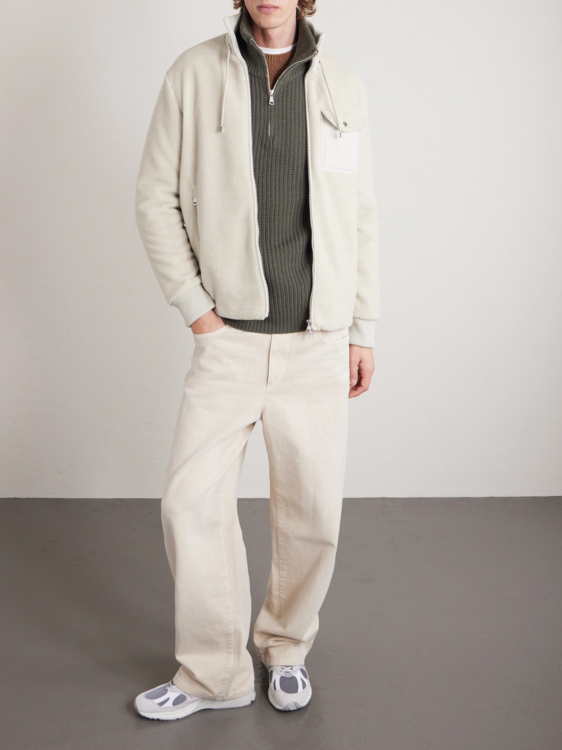 Teddy Fleece Down Jacket