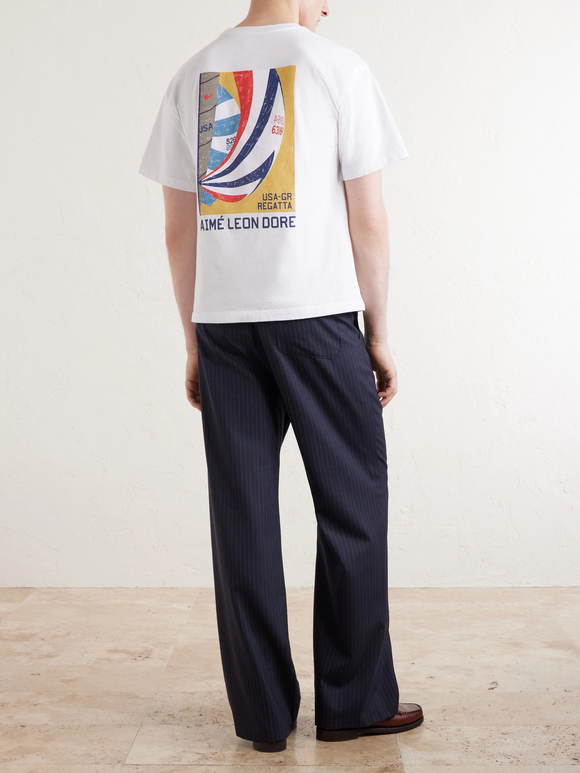 Aimé Leon Dore - Logo-Print Cotton-Jersey T-Shirt