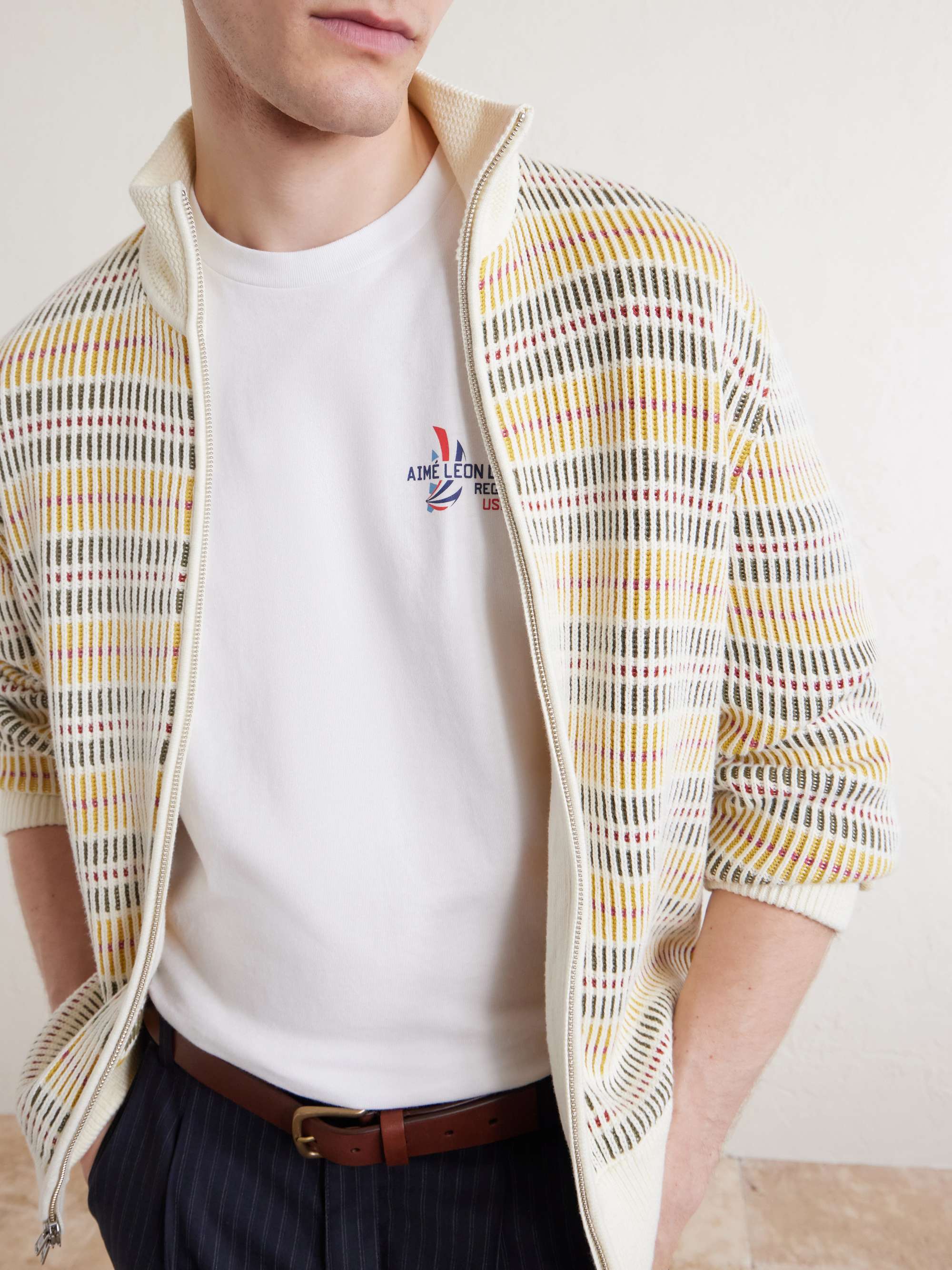 AIMÉ LEON DORE Logo-Print Cotton-Jersey T-Shirt for Men | MR PORTER