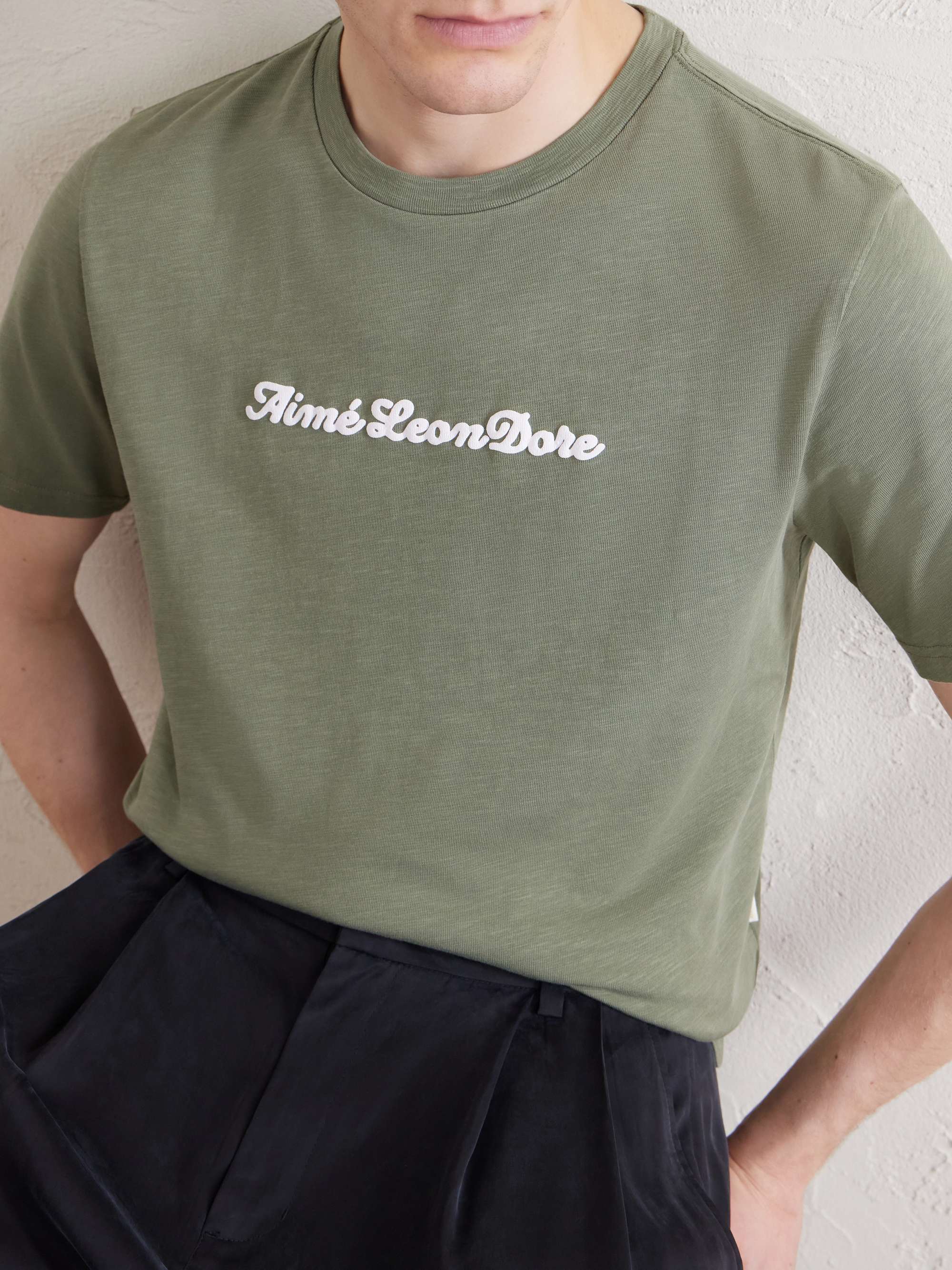 AIMÉ LEON DORE Logo-Print Cotton-Jersey T-Shirt for Men | MR PORTER