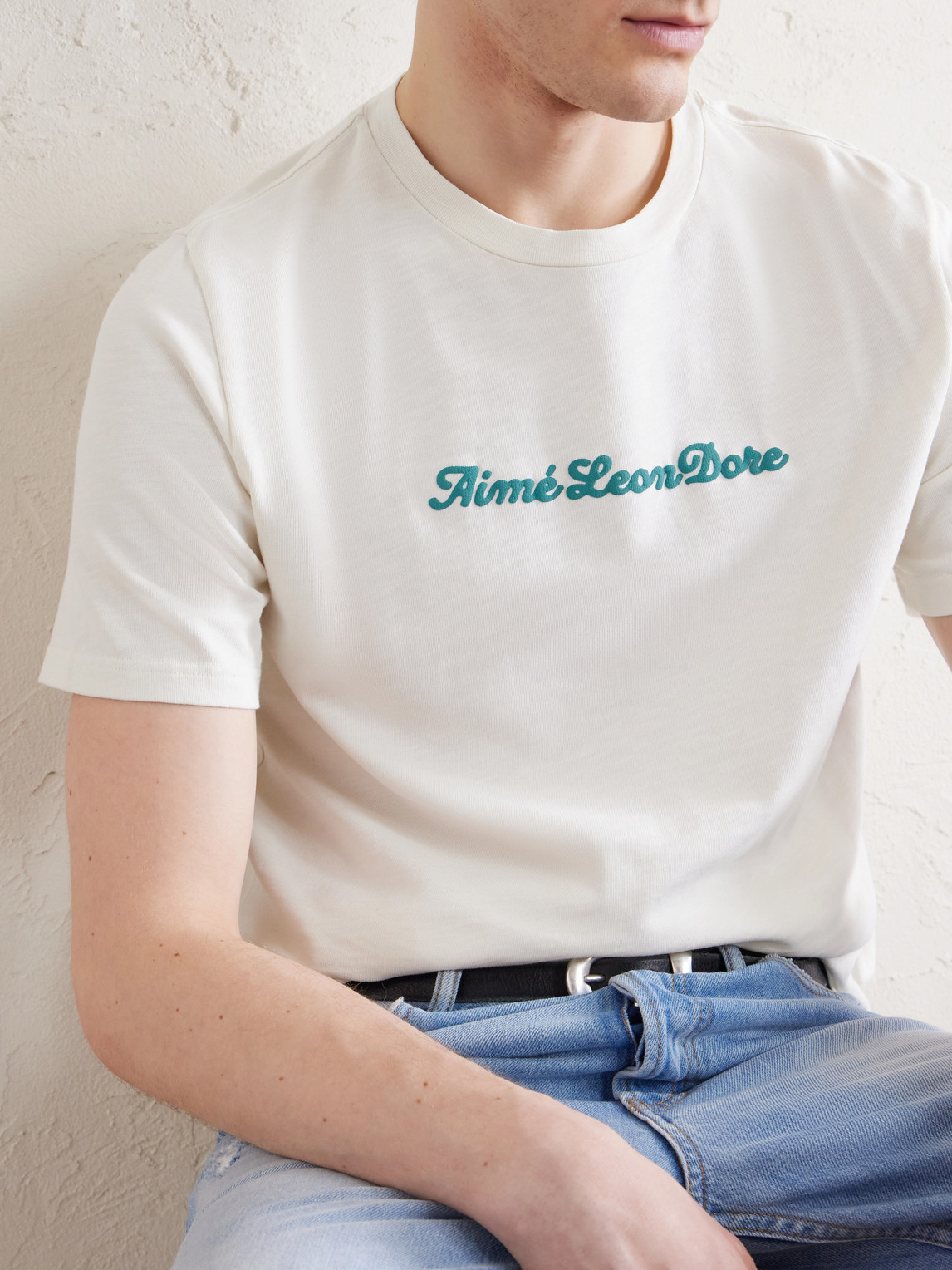Aimé Leon Dore - Logo-Print Cotton-Jersey T-Shirt