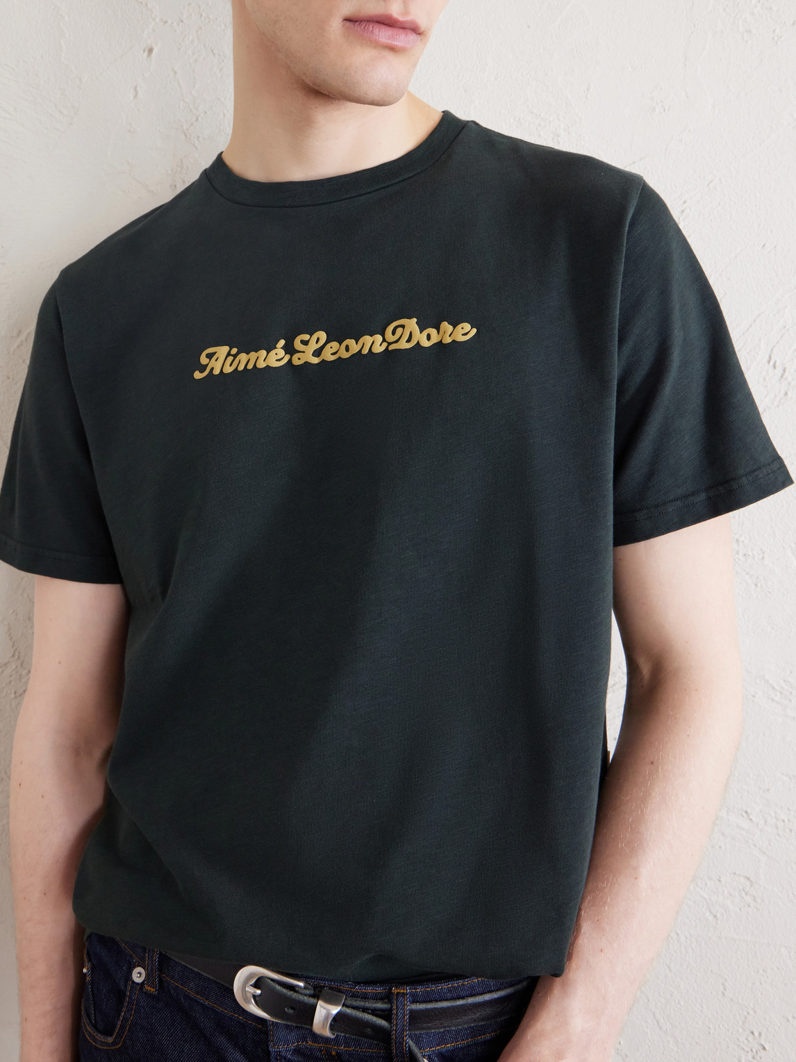 Aimé Leon Dore - Logo-Print Cotton-Jersey T-Shirt