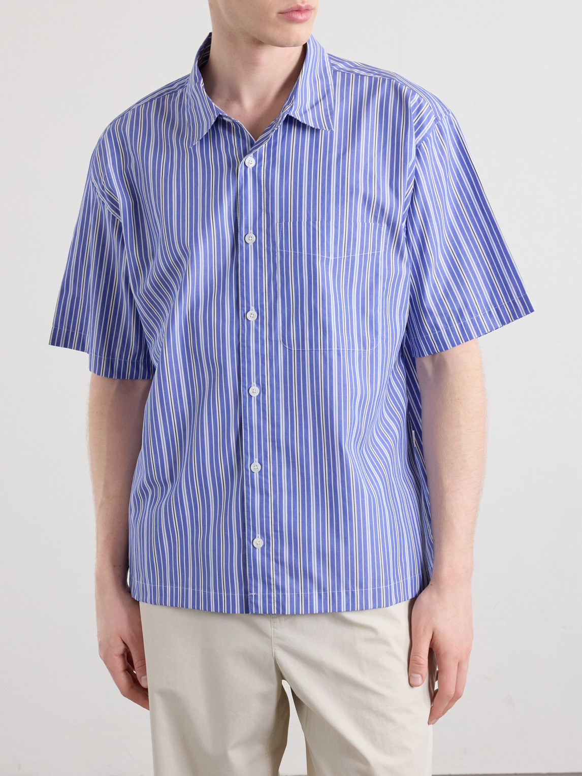 Aimé Leon Dore - Striped Cotton-Poplin Shirt