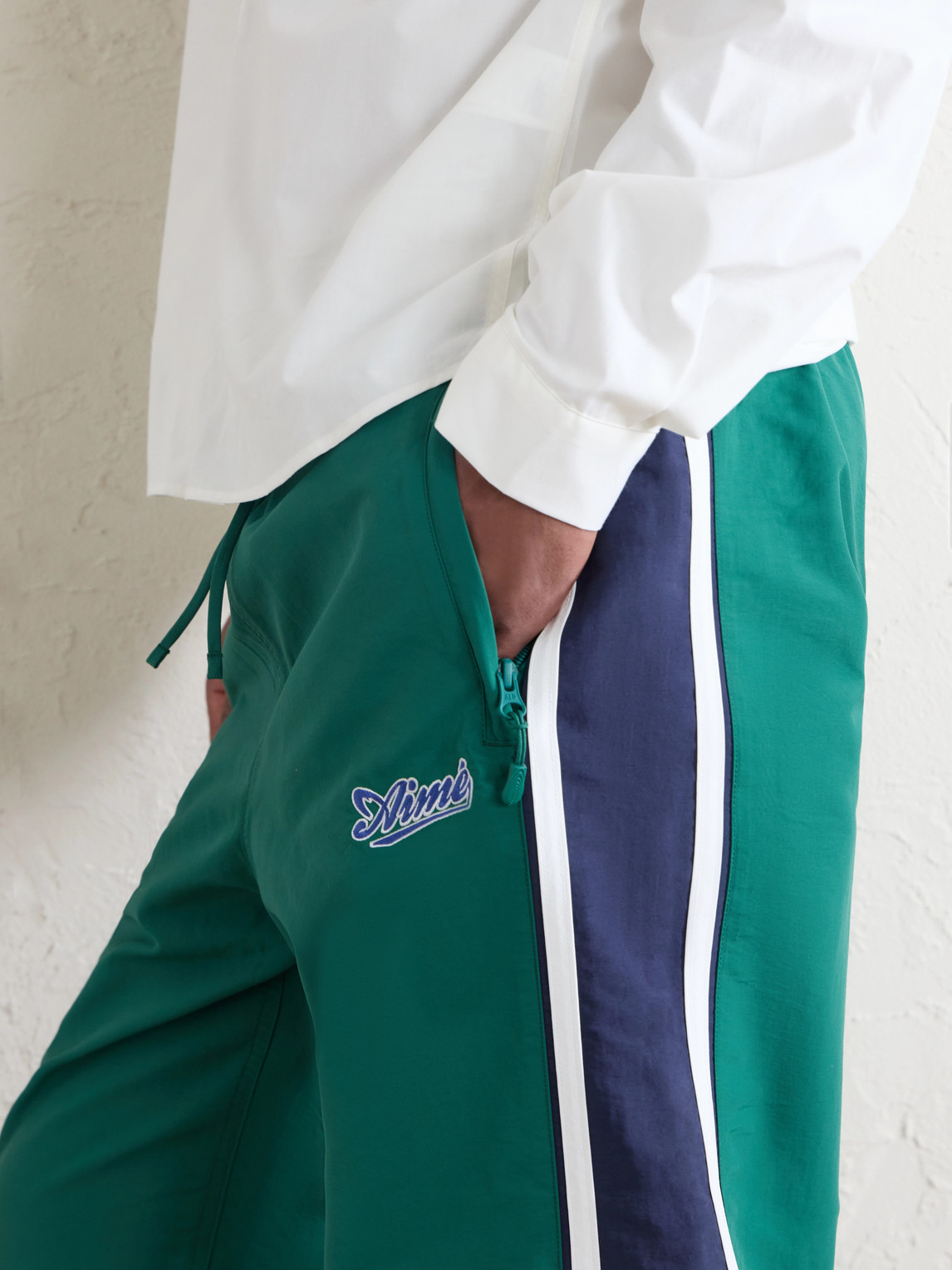 Aimé Leon Dore - Logo-Embroidered Shell Track Pants