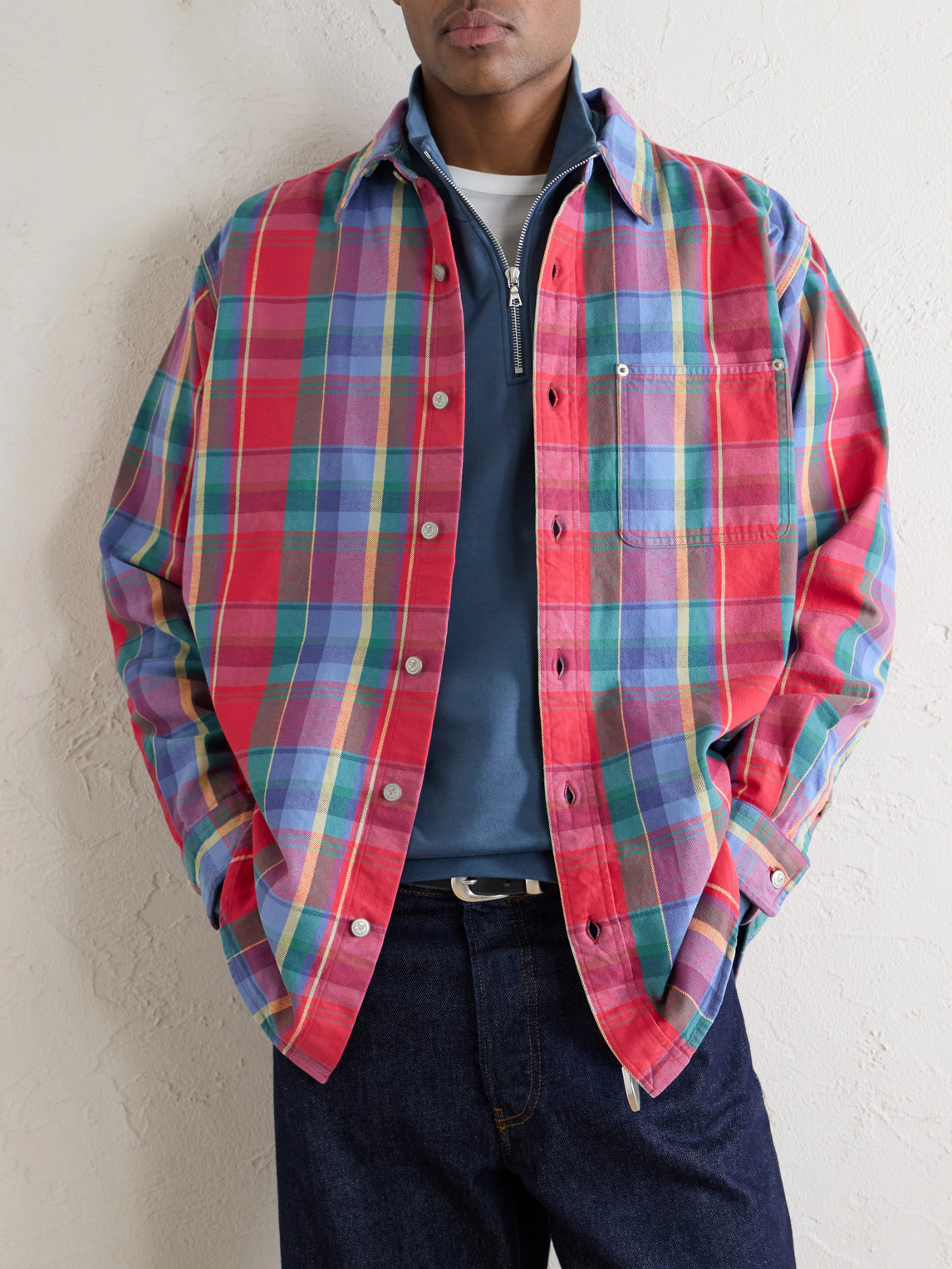 Aimé Leon Dore - Checked Cotton-Twill Shirt