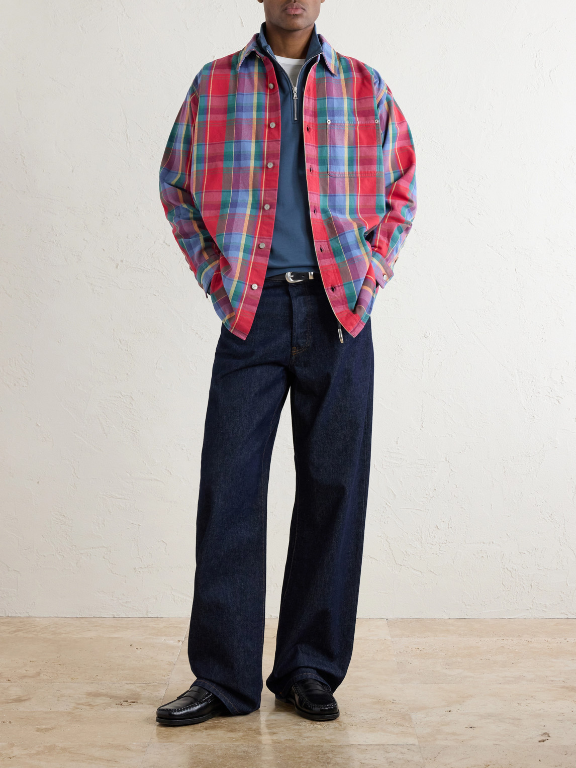Aimé Leon Dore - Checked Cotton-Twill Shirt