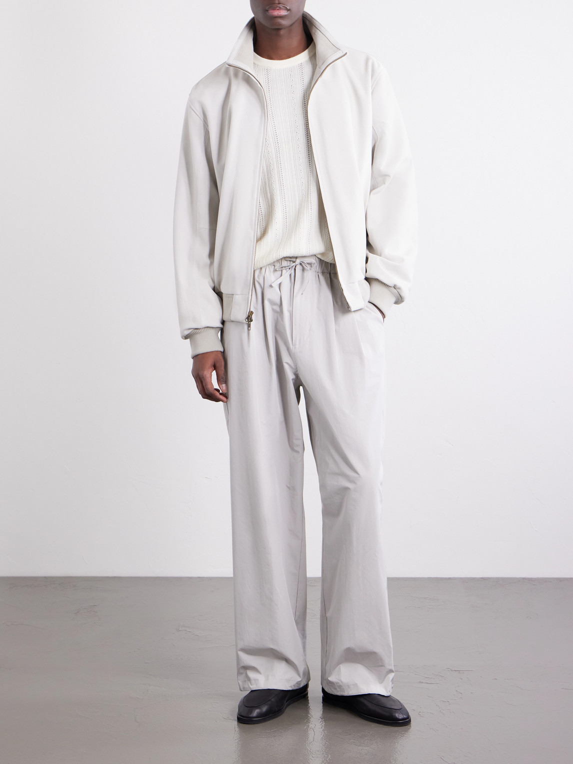 Aimé Leon Dore - Striped Pointelle-Knit Merino T-Shirt