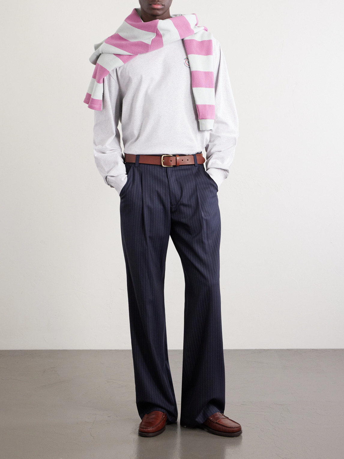Aimé Leon Dore - Dove Logo-Print Cotton-Jersey Sweater