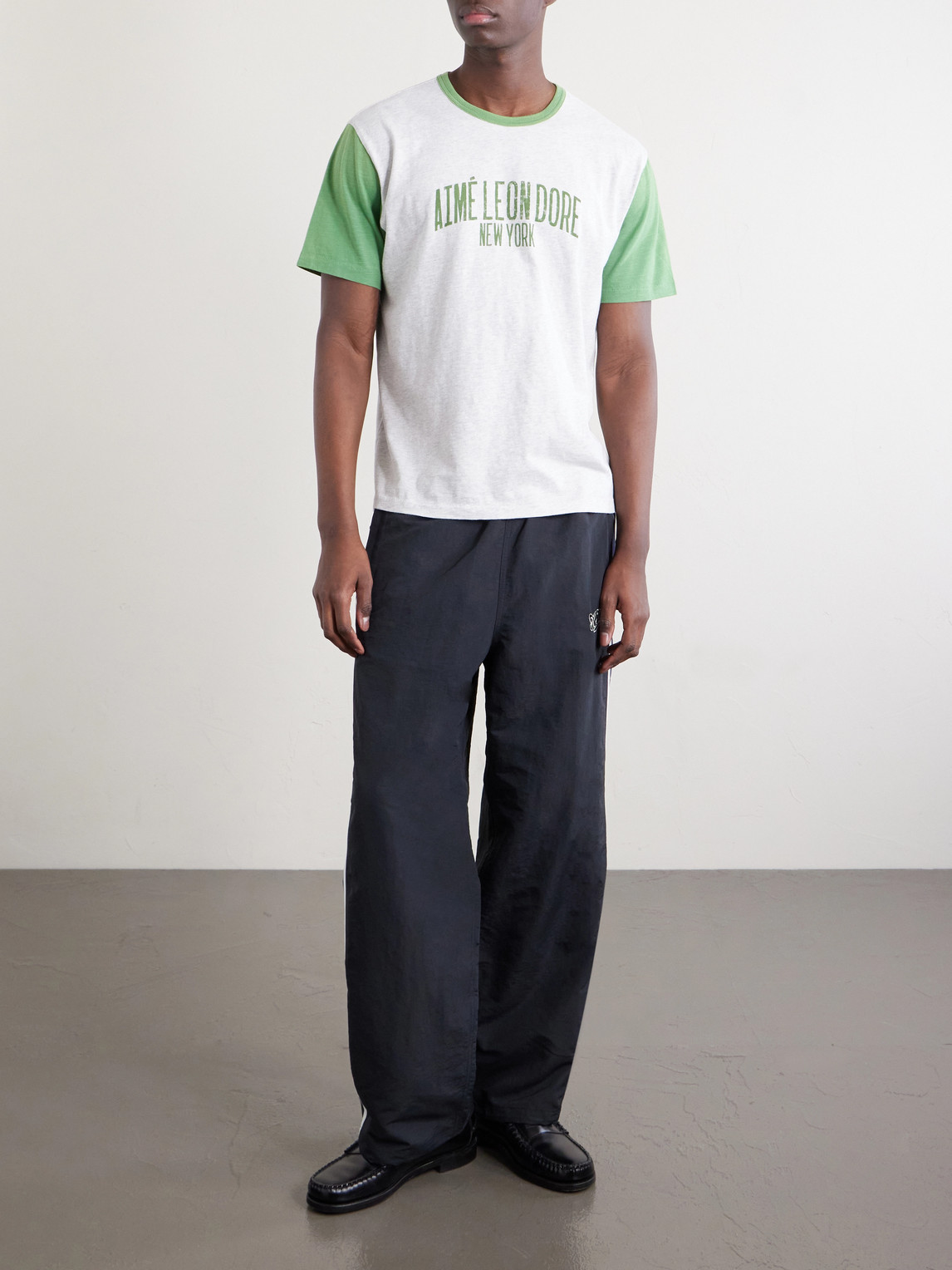 Aimé Leon Dore - Logo-Print Cotton-Jersey T-Shirt