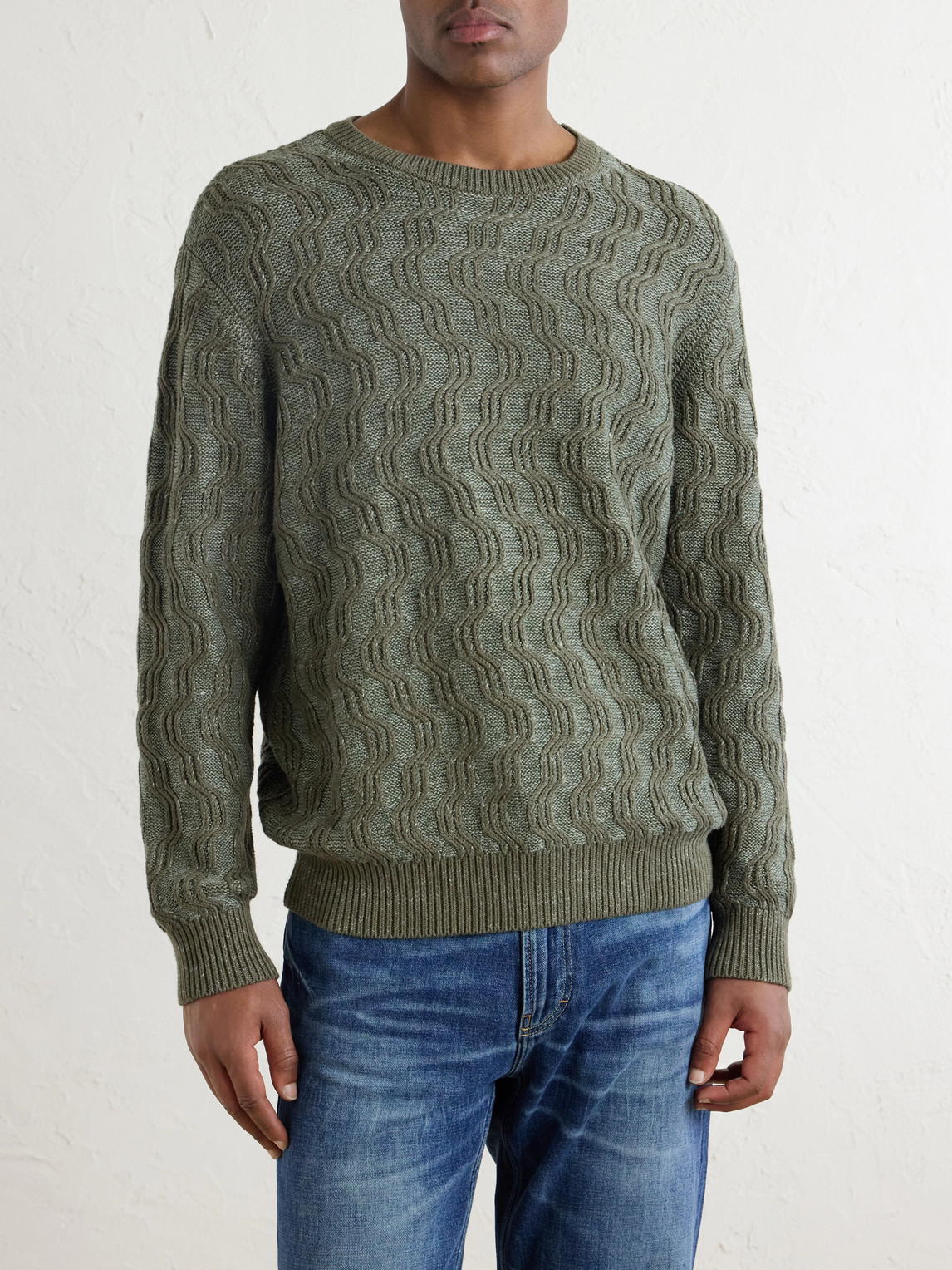 Aimé Leon Dore - Cable-Knit Cotton-Blend Sweater