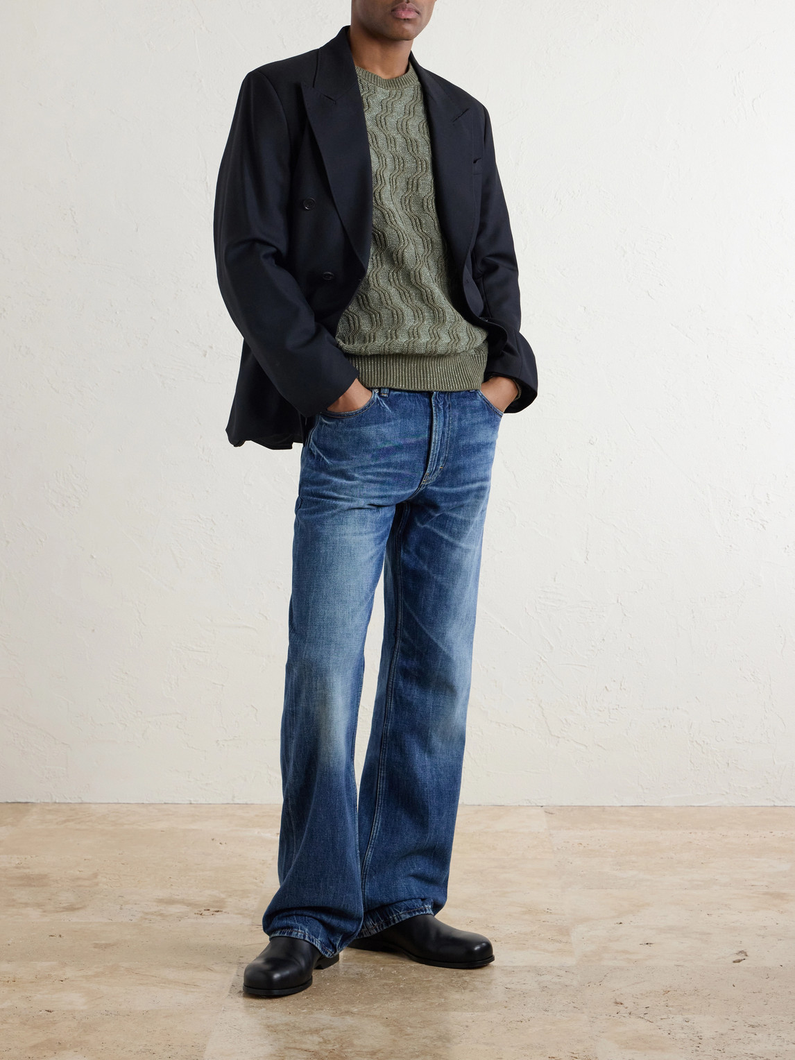 Aimé Leon Dore - Cable-Knit Cotton-Blend Sweater