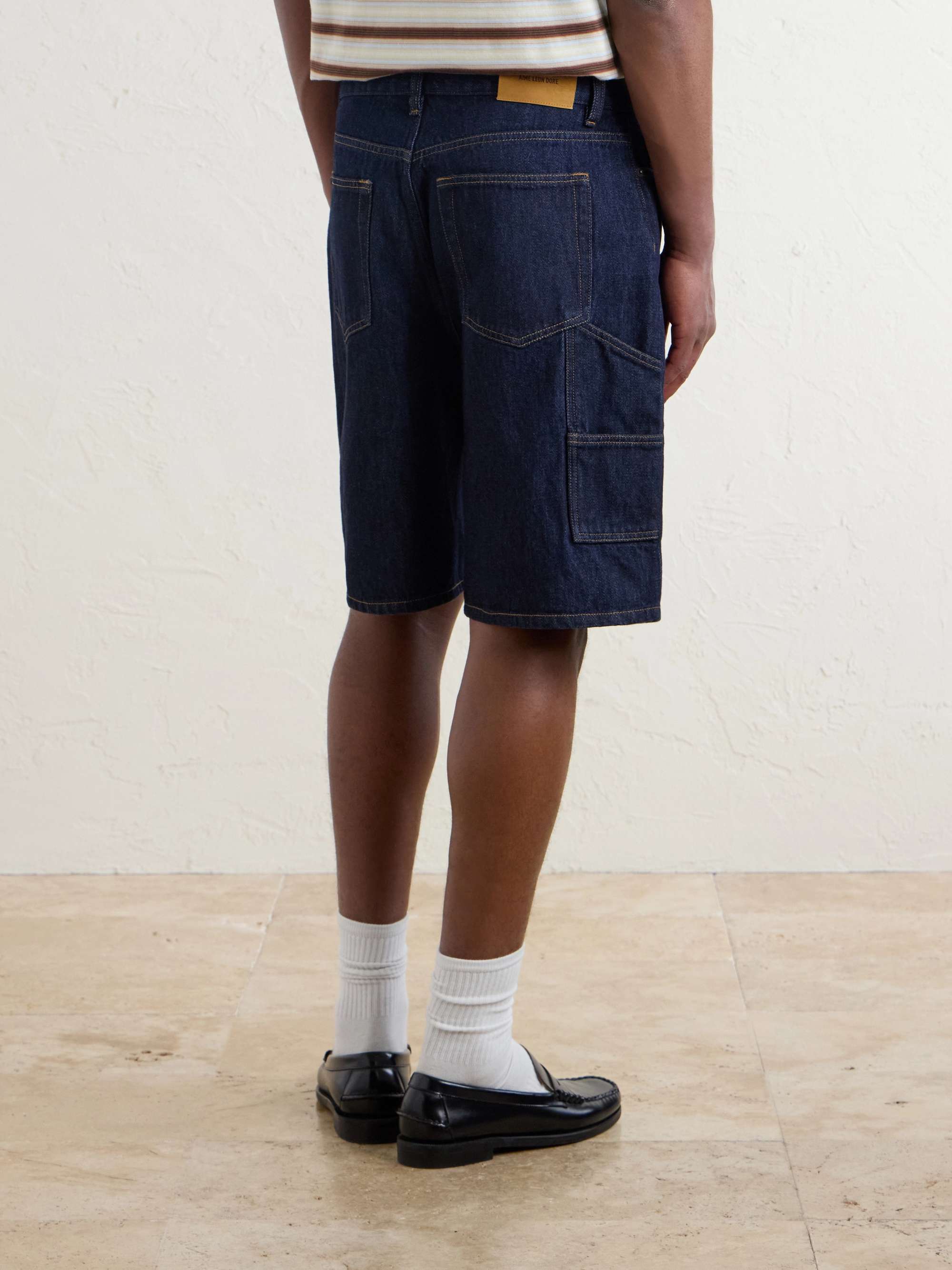 AIMÉ LEON DORE Straight-Leg Denim Shorts for Men | MR PORTER