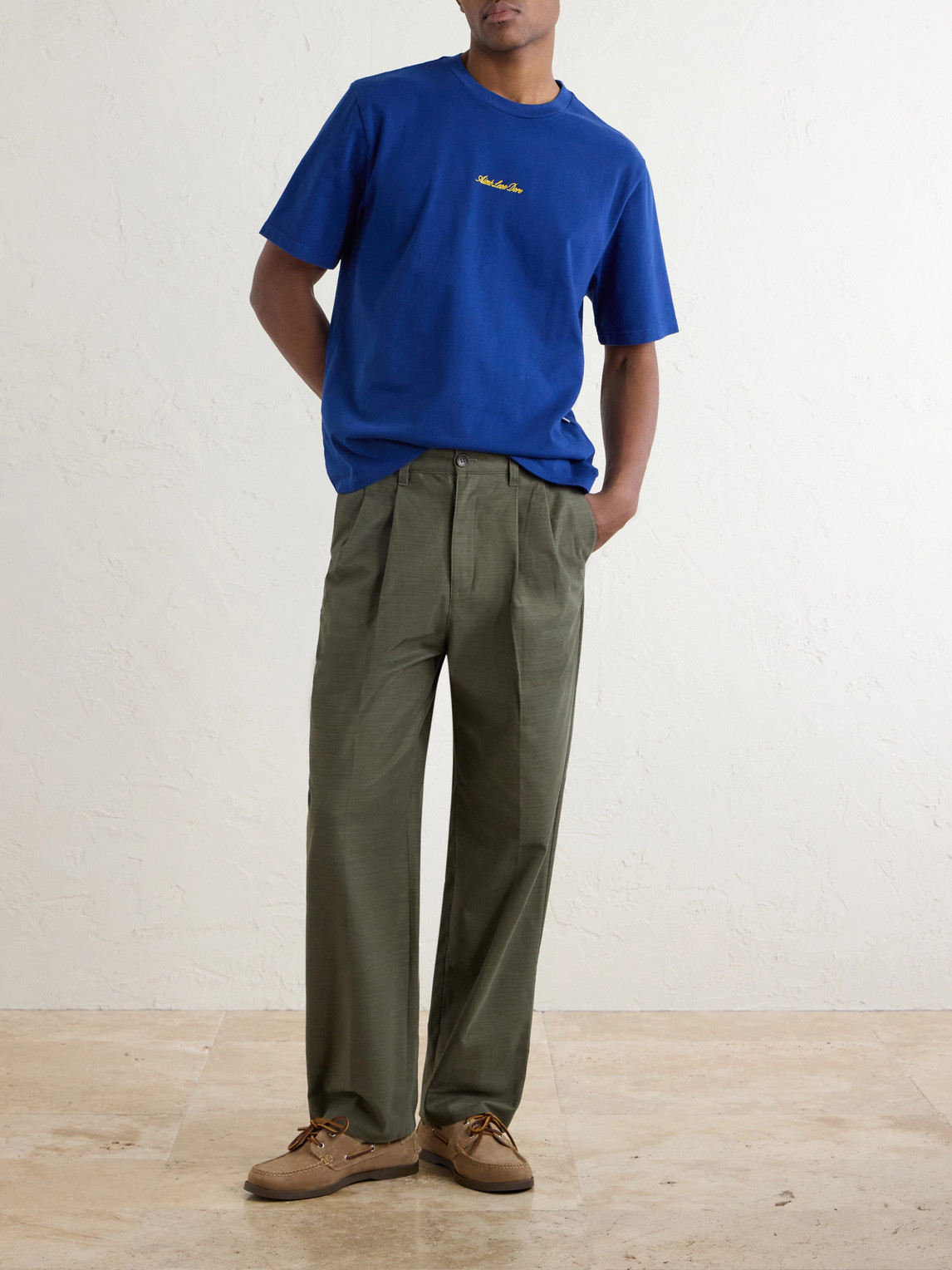 Aimé Leon Dore - Logo-Embroidered Cotton-Jersey T-Shirt