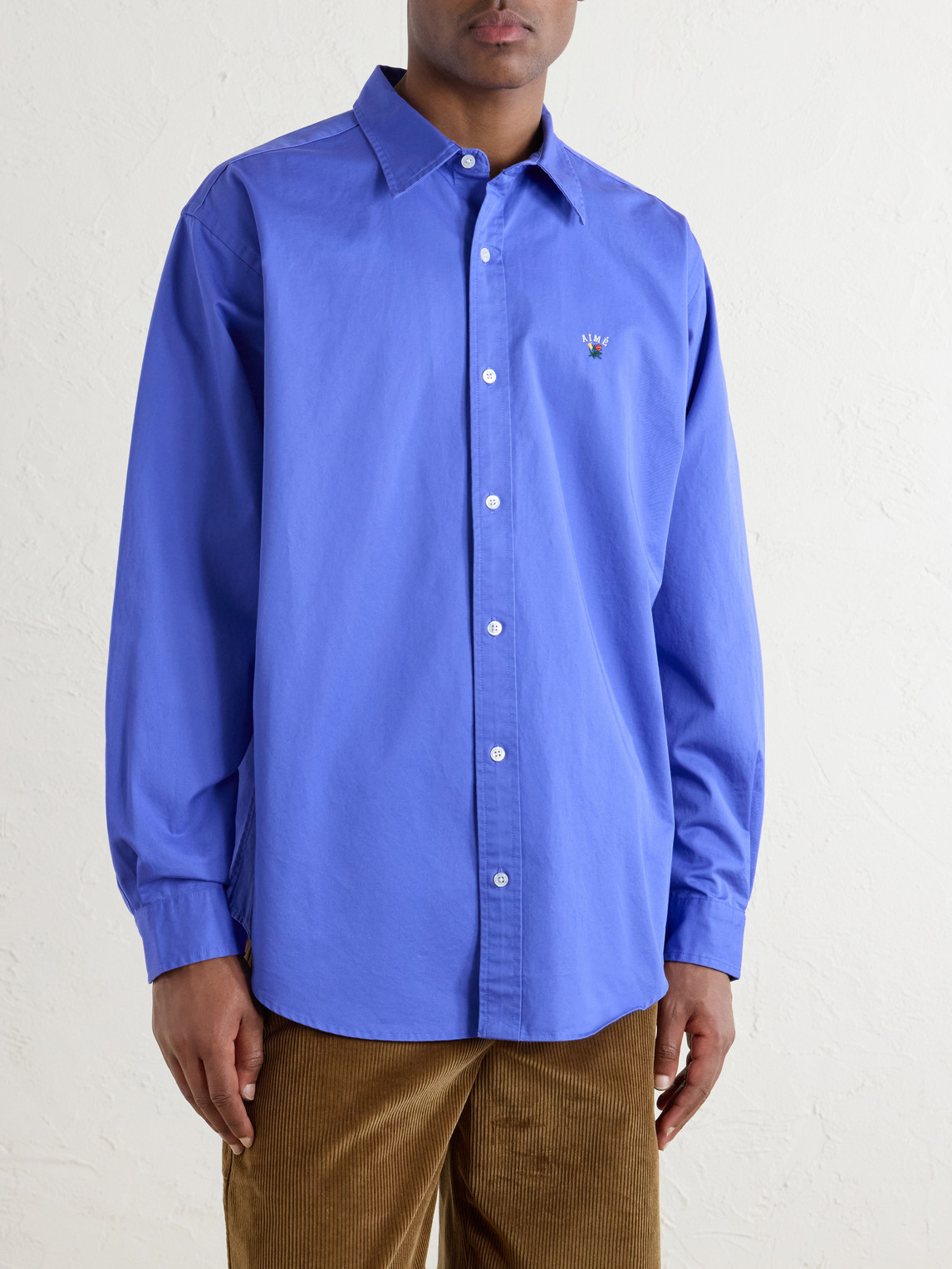 Aimé Leon Dore - Logo-Embroidered Cotton Shirt