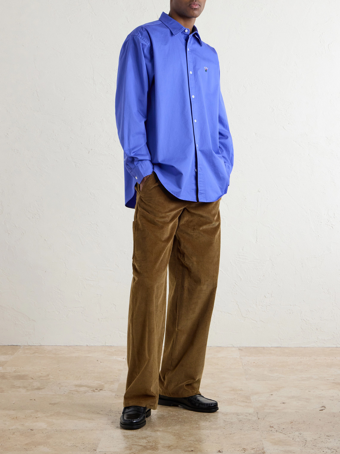 Aimé Leon Dore - Logo-Embroidered Cotton Shirt