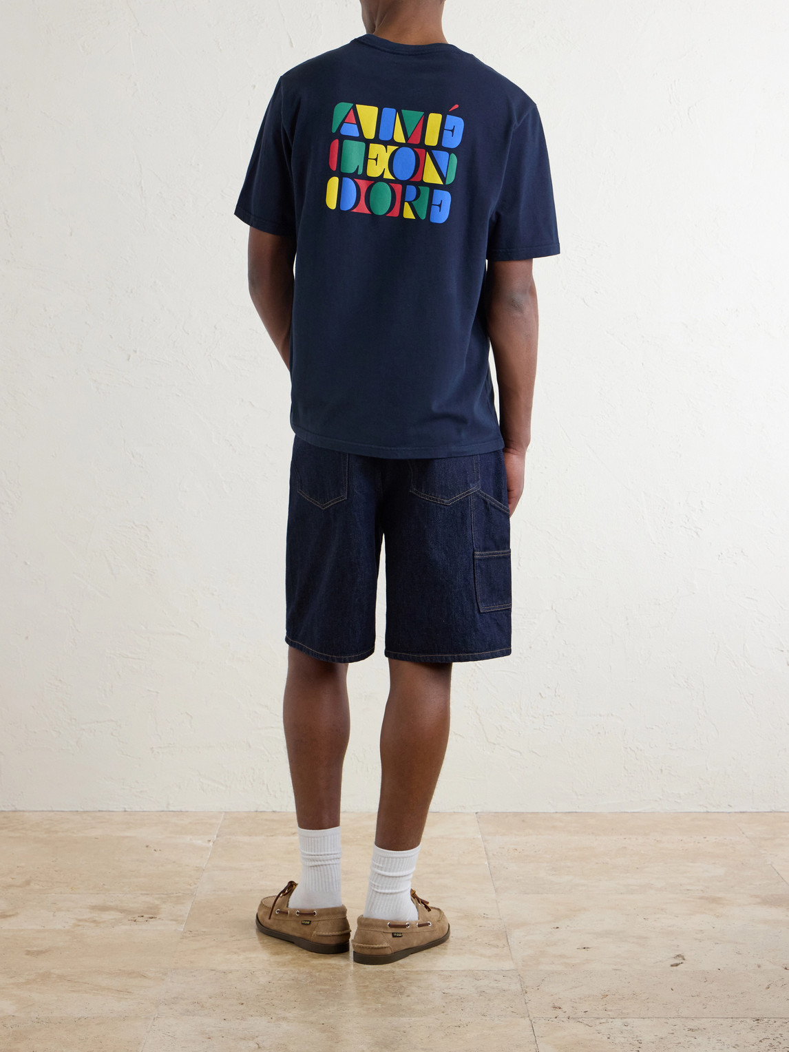 Aimé Leon Dore - Logo-Print Cotton-Jersey T-Shirt