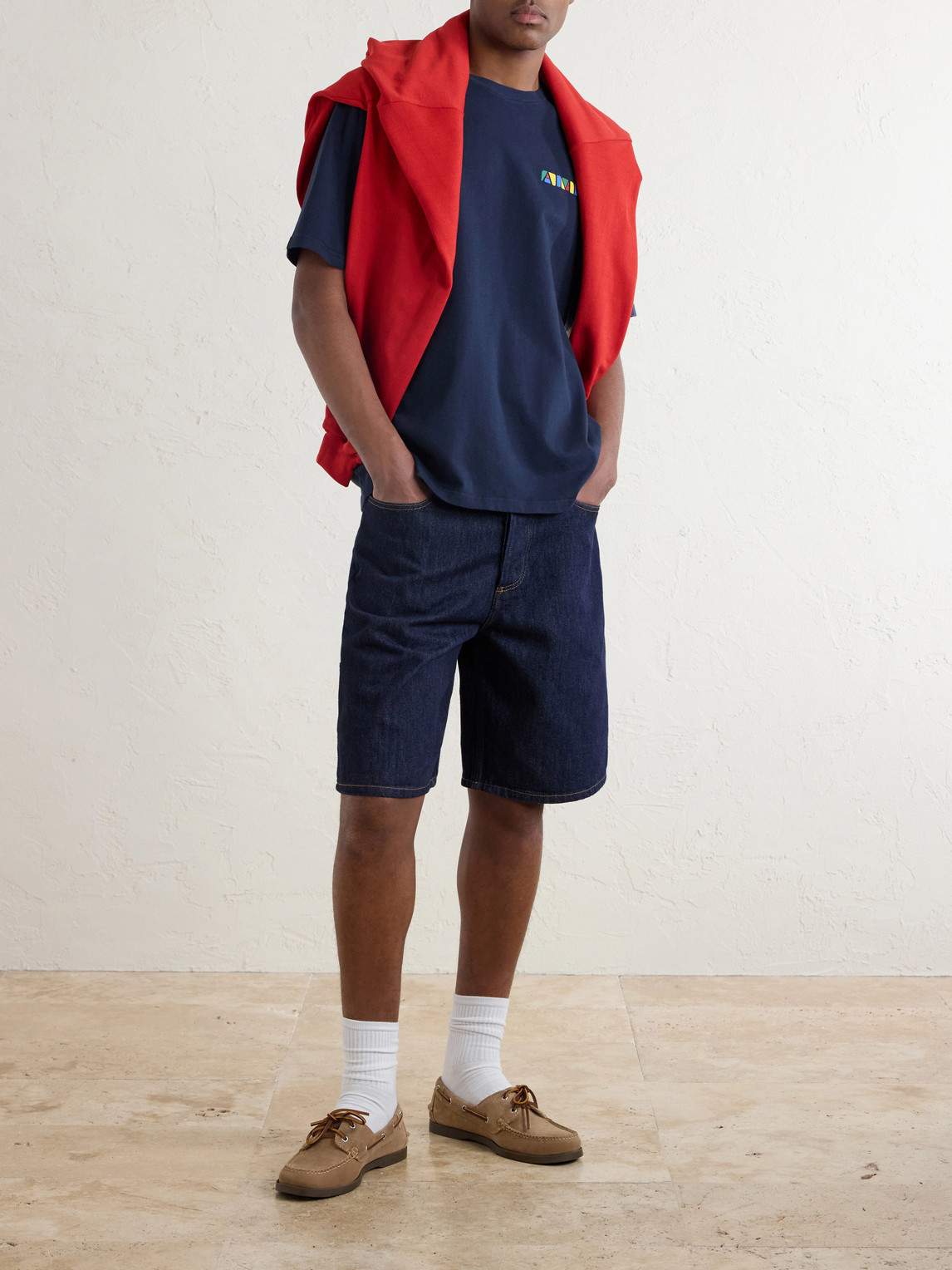 Aimé Leon Dore - Logo-Print Cotton-Jersey T-Shirt