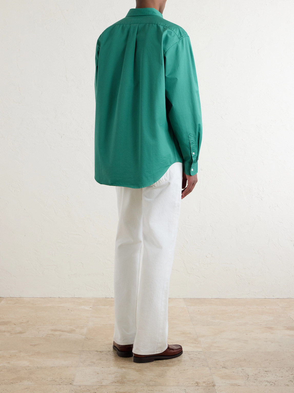 Aimé Leon Dore - Logo-Embroidered Cotton Shirt
