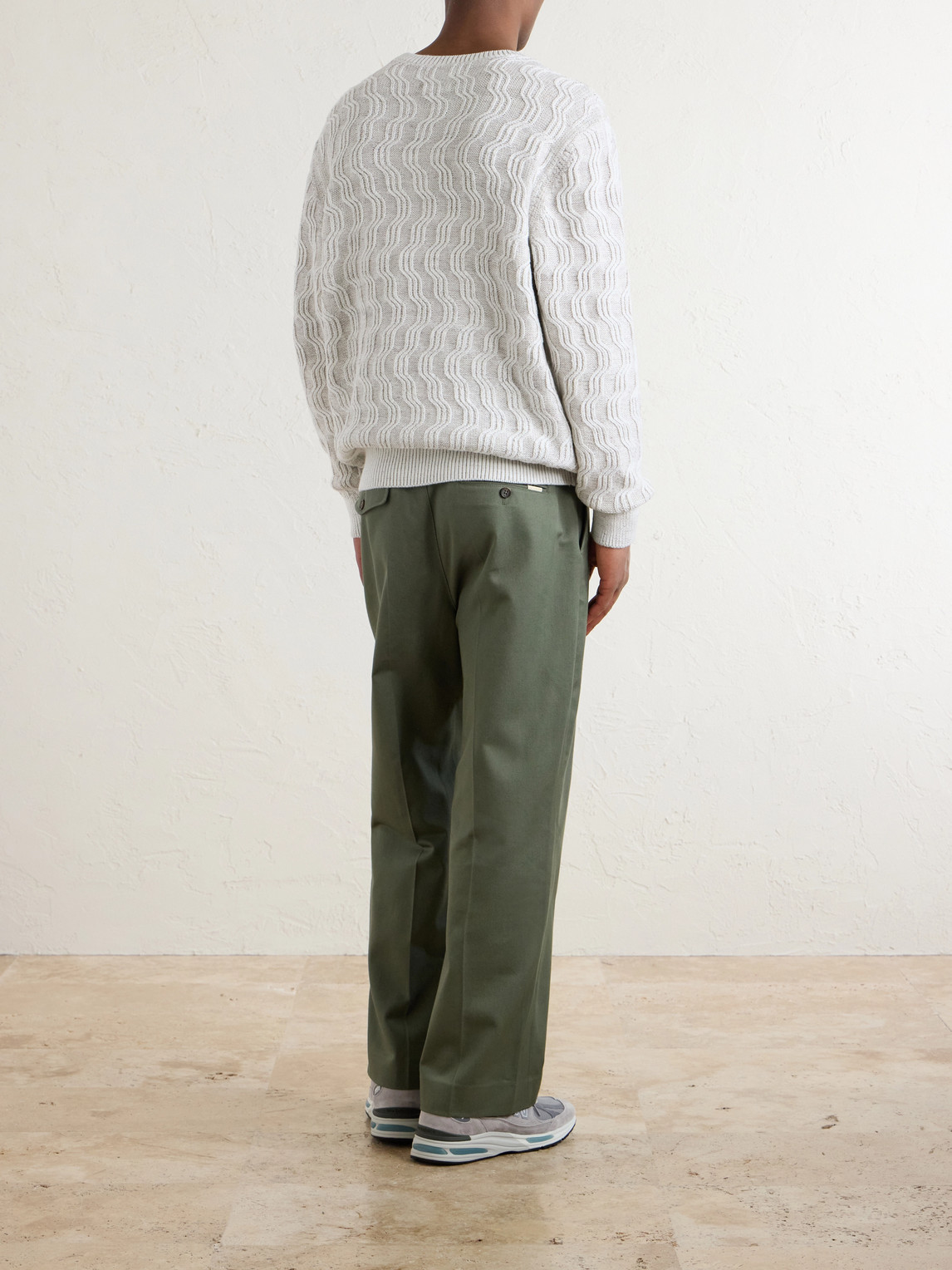 Aimé Leon Dore - Cable-Knit Cotton-Blend Sweater