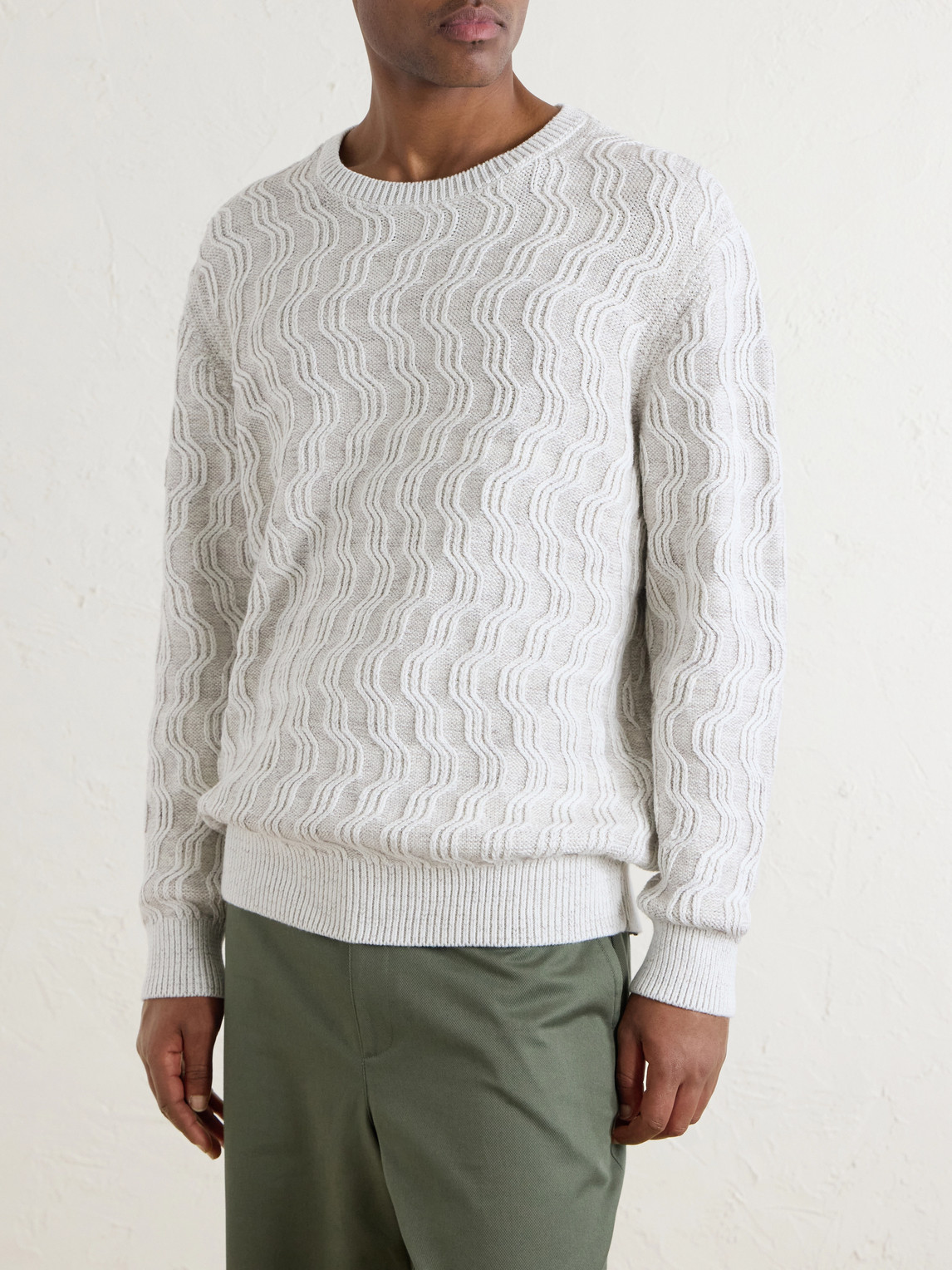 Aimé Leon Dore - Cable-Knit Cotton-Blend Sweater