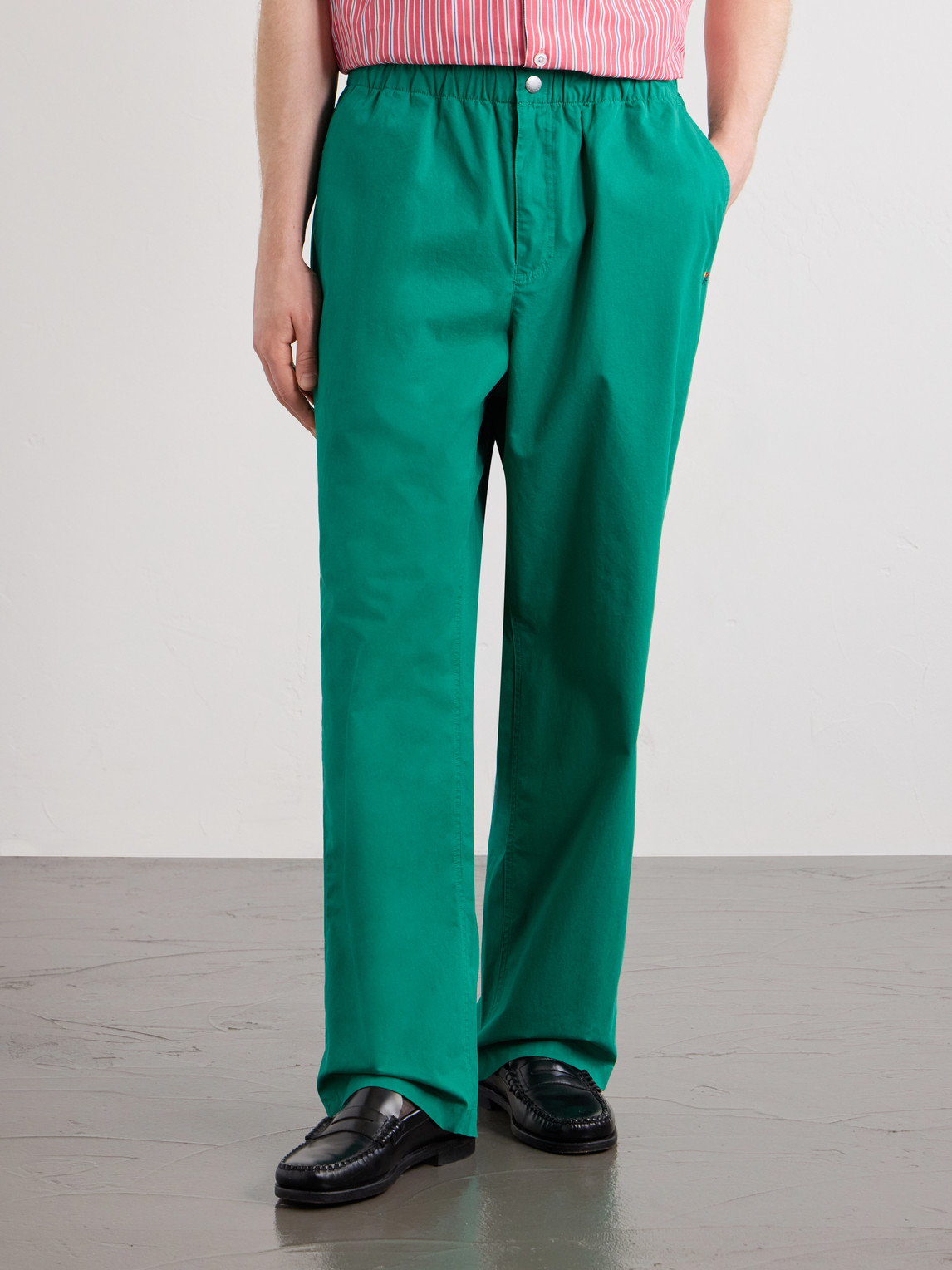 Aimé Leon Dore - Wide-Leg Cotton Trousers